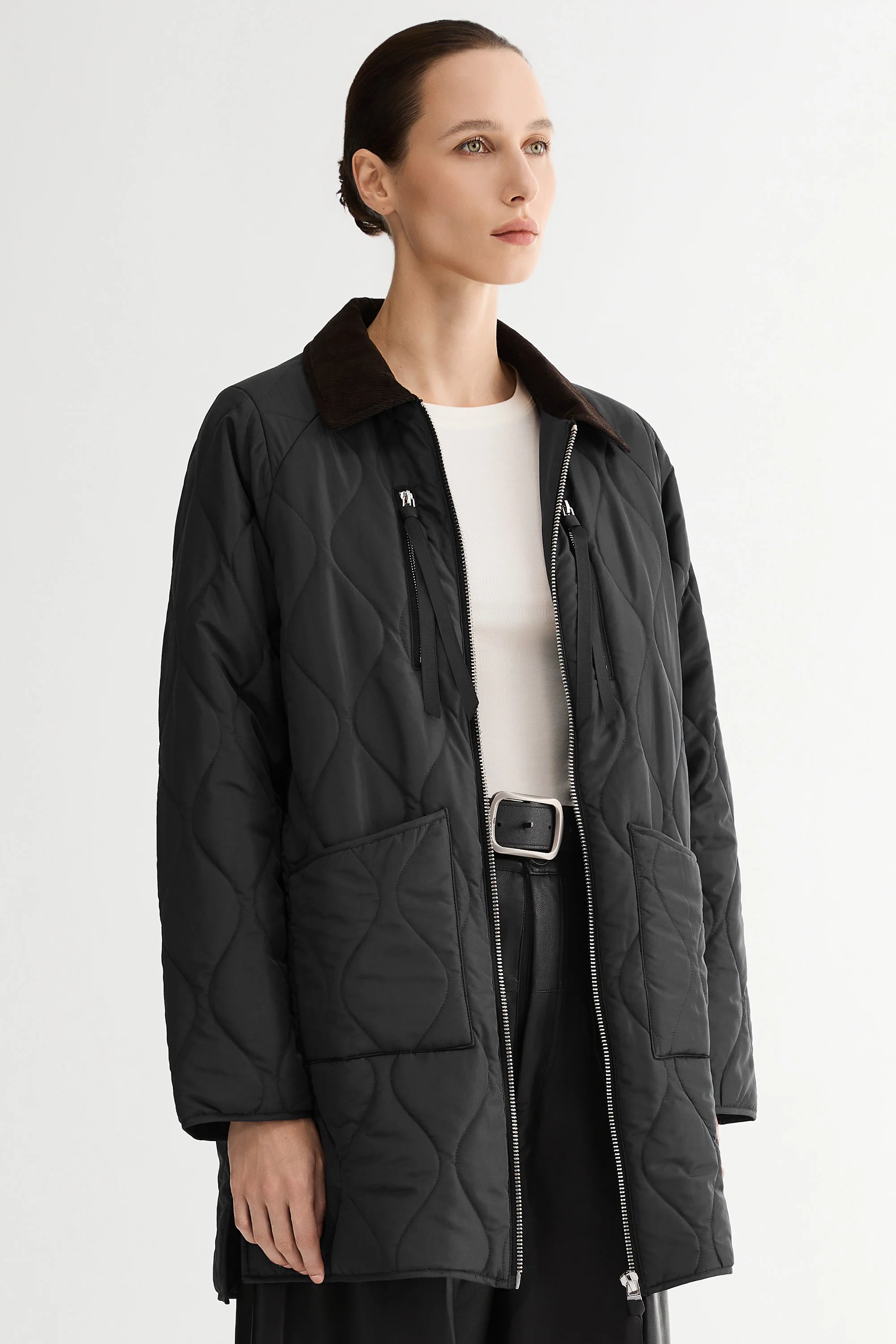 092 Universe® Lightweight Jacket with Corduroy Collar - Image 24