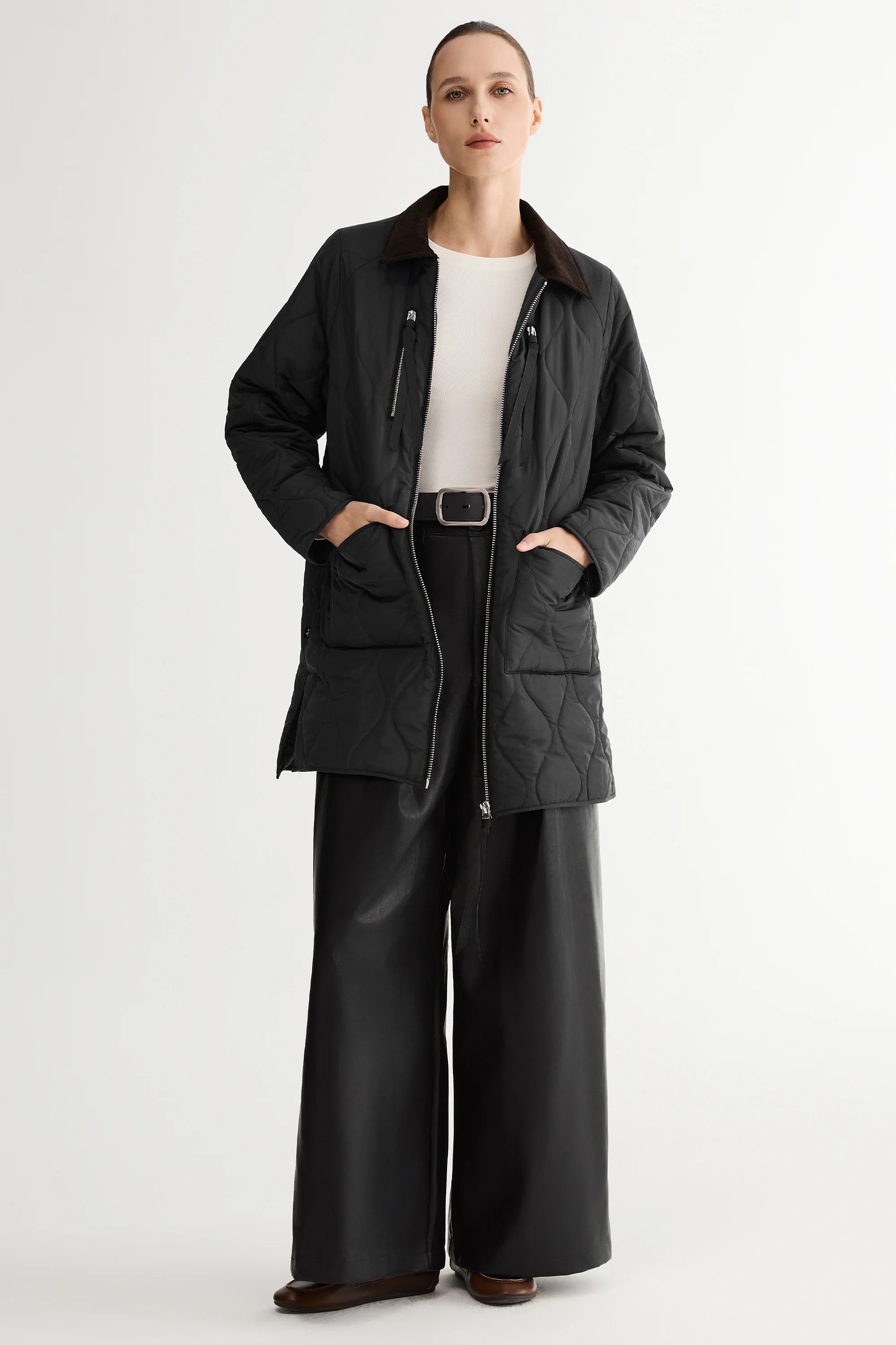 092 Universe® Lightweight Jacket with Corduroy Collar - Image 27