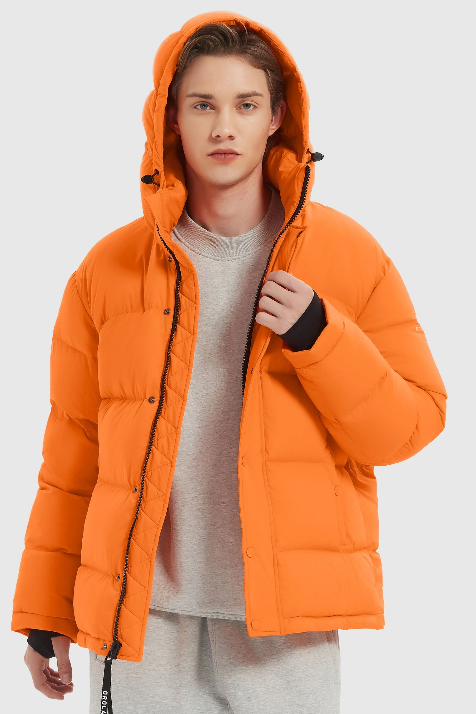 Puff-O® Mens Down Puffer Jacket - Image 4