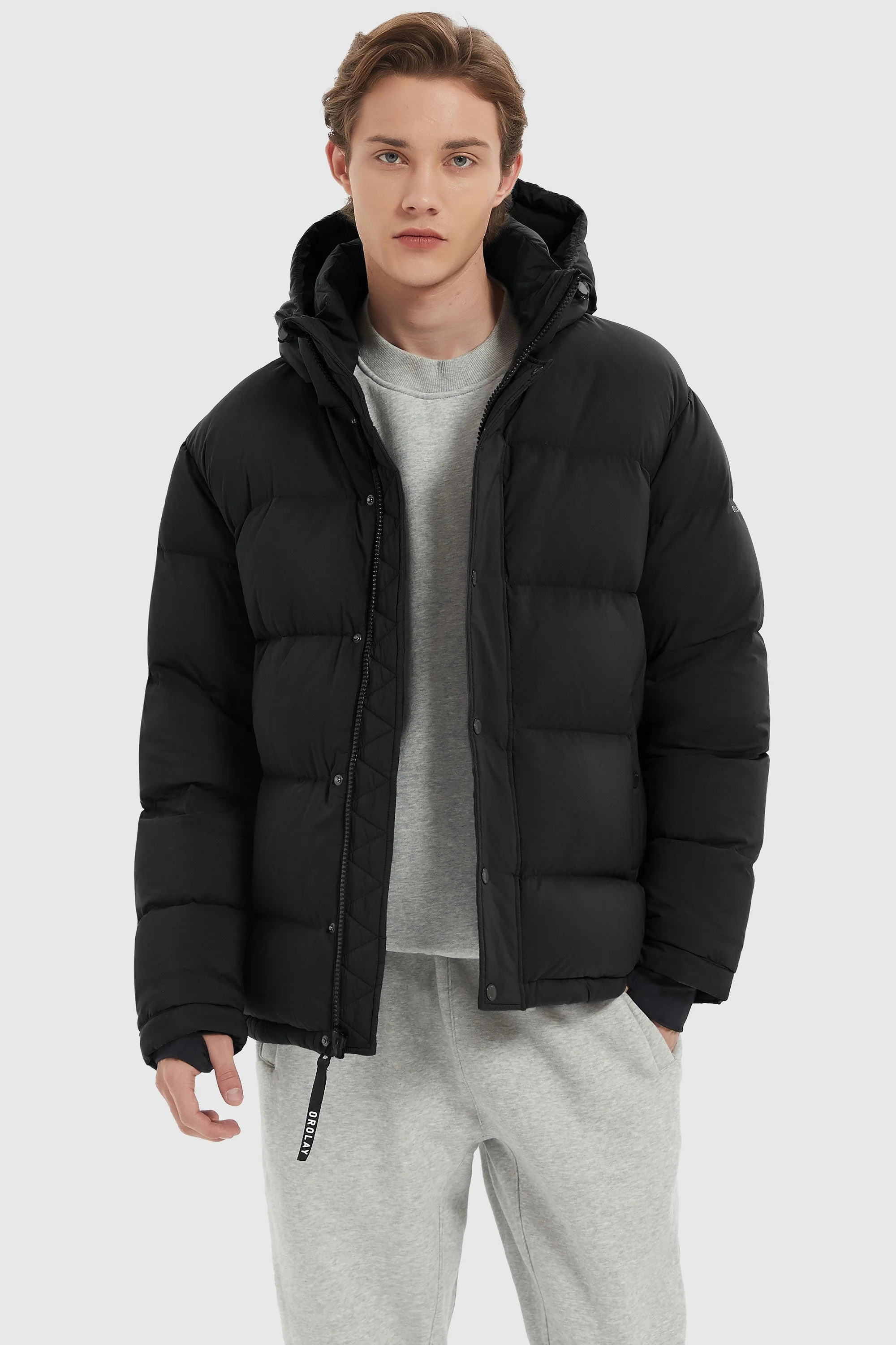 Puff-O® Mens Down Puffer Jacket - Image 7