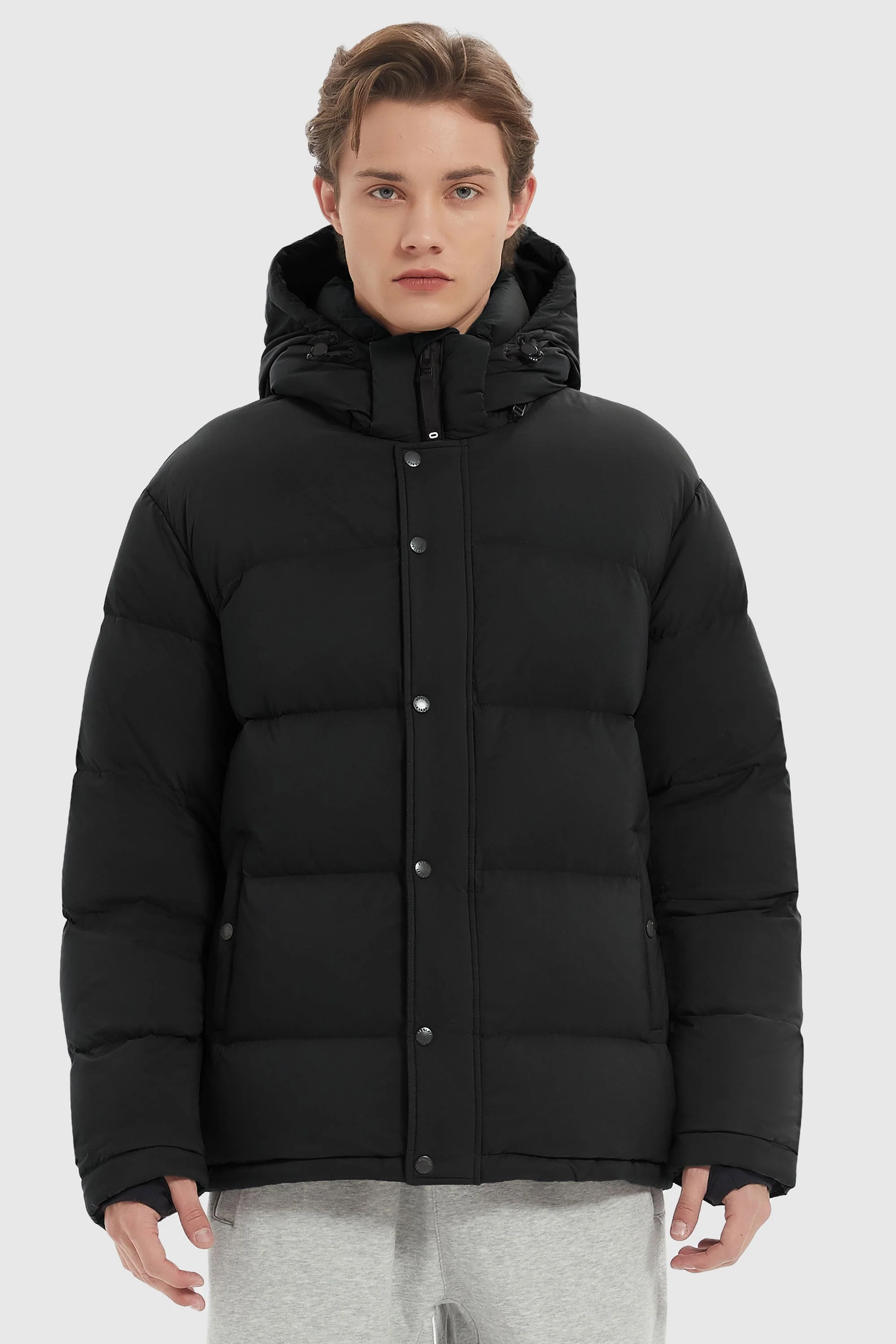Puff-O® Mens Down Puffer Jacket - Image 9
