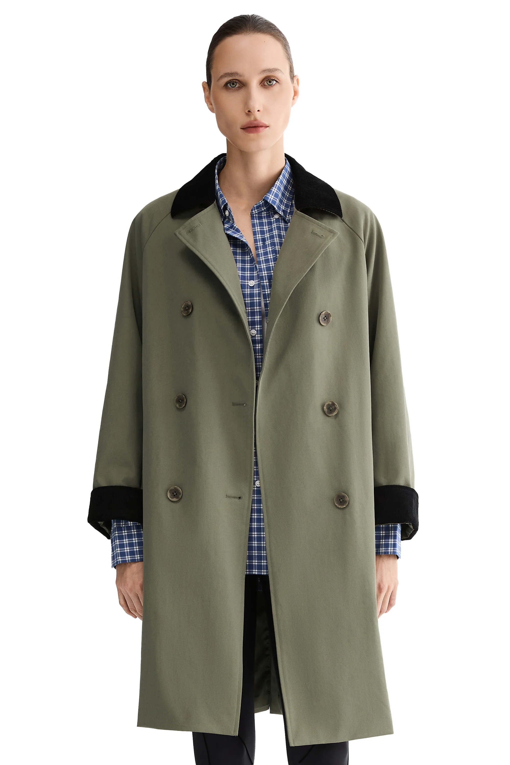 Casual Oversized Trench Coat - Image 2