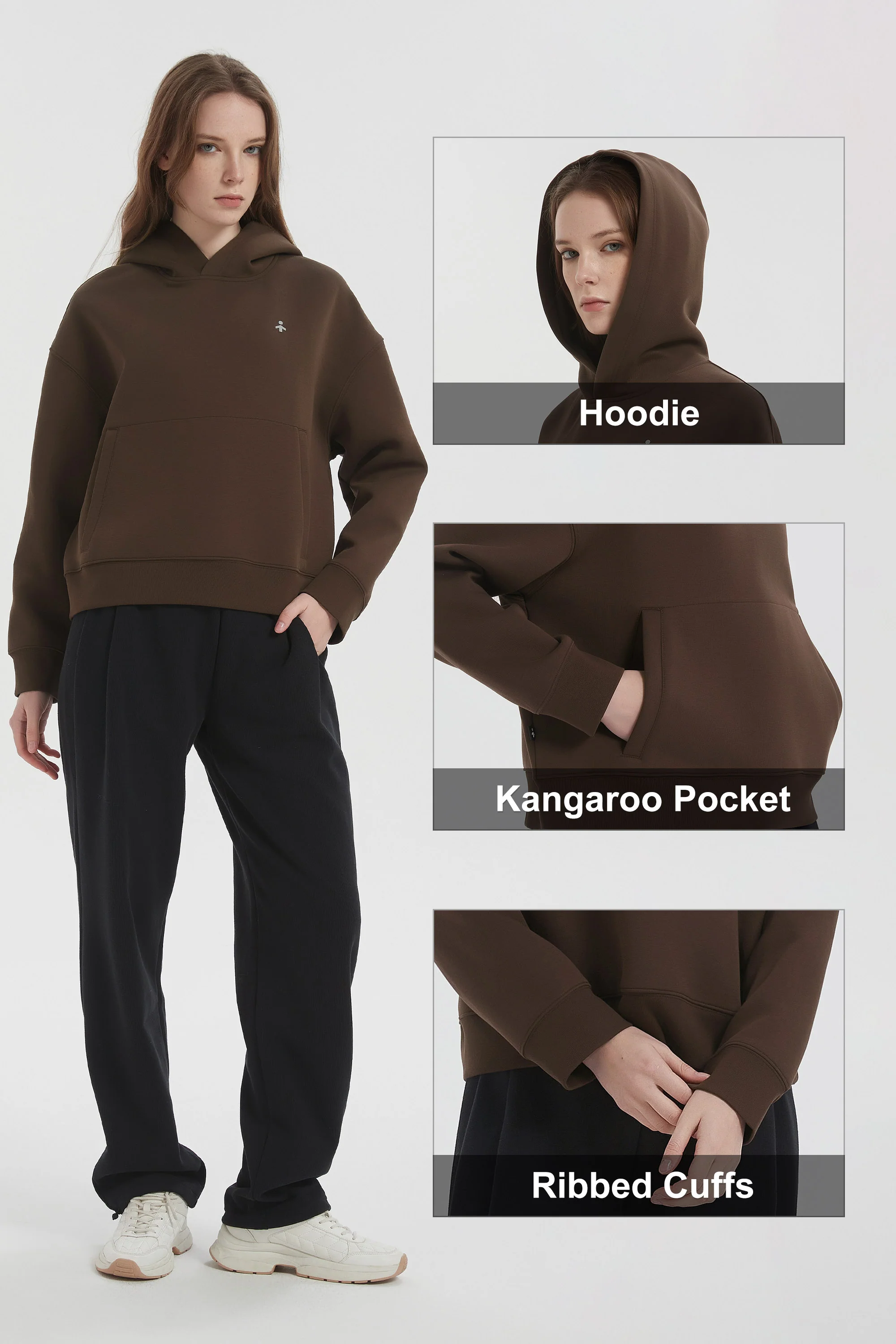Causal Hoodies Pullover with Pocket - Image 19