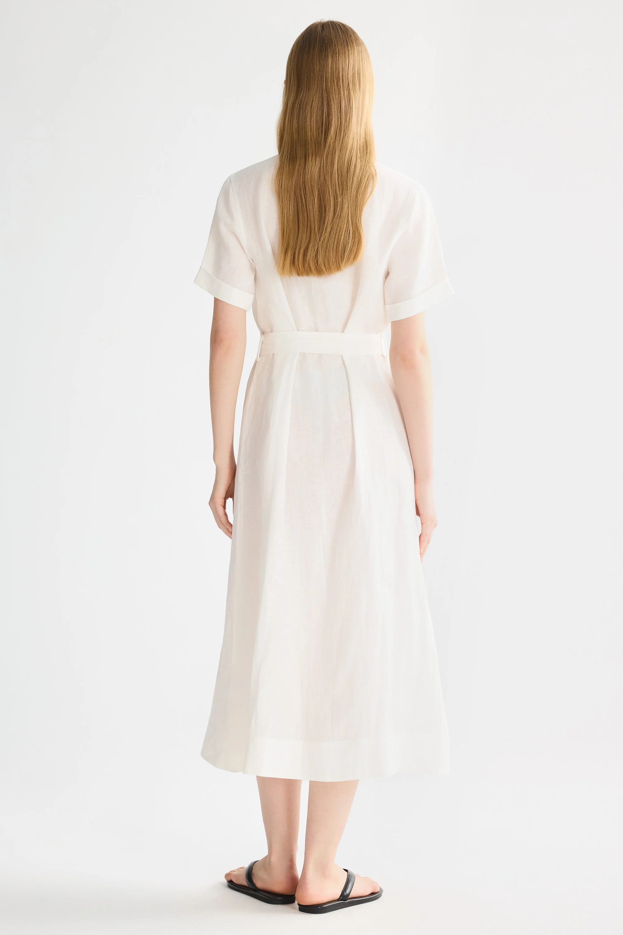 Classic Linen Maxi Dress - Image 6
