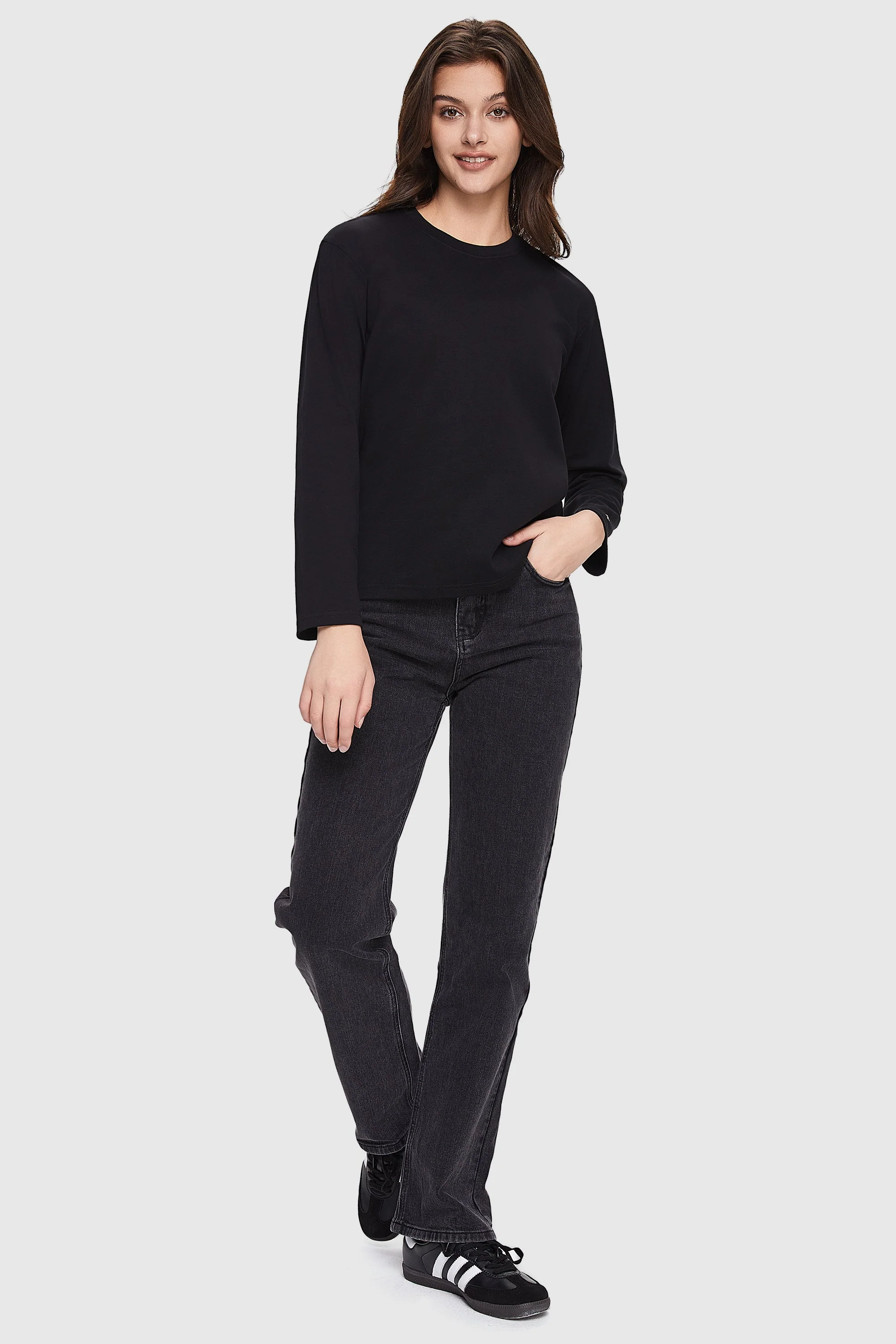 Crewneck Long Sleeve Shirt - Image 6
