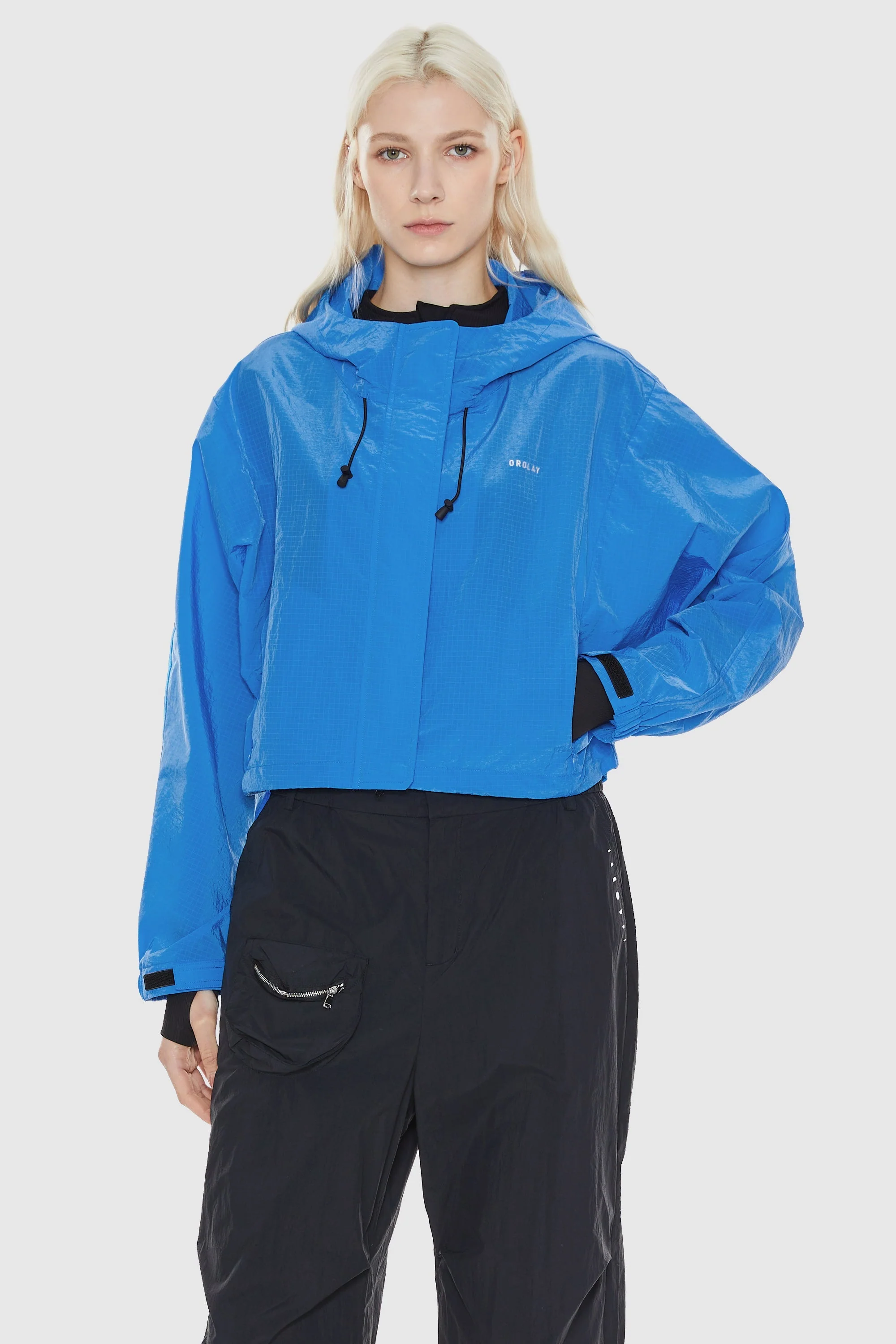 Cropped Lightweight Jacket - Image 10