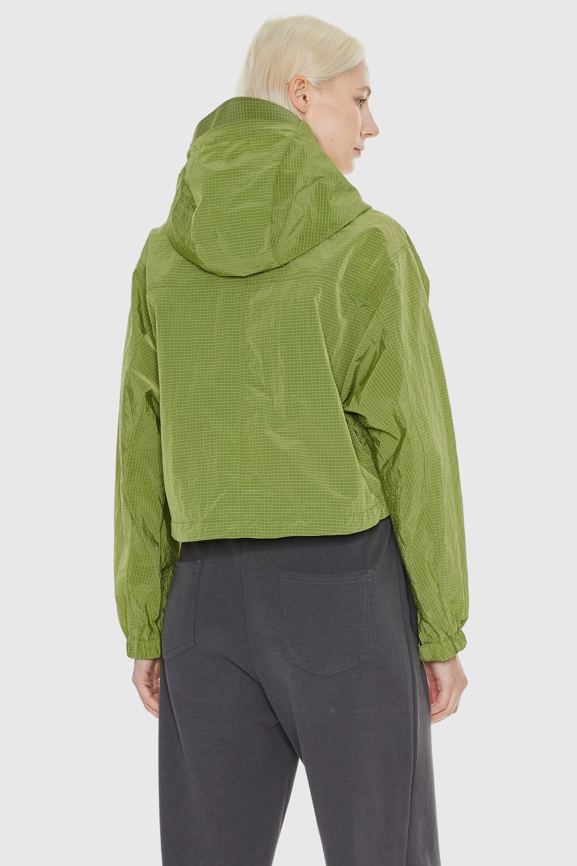 Cropped Lightweight Jacket - Image 4