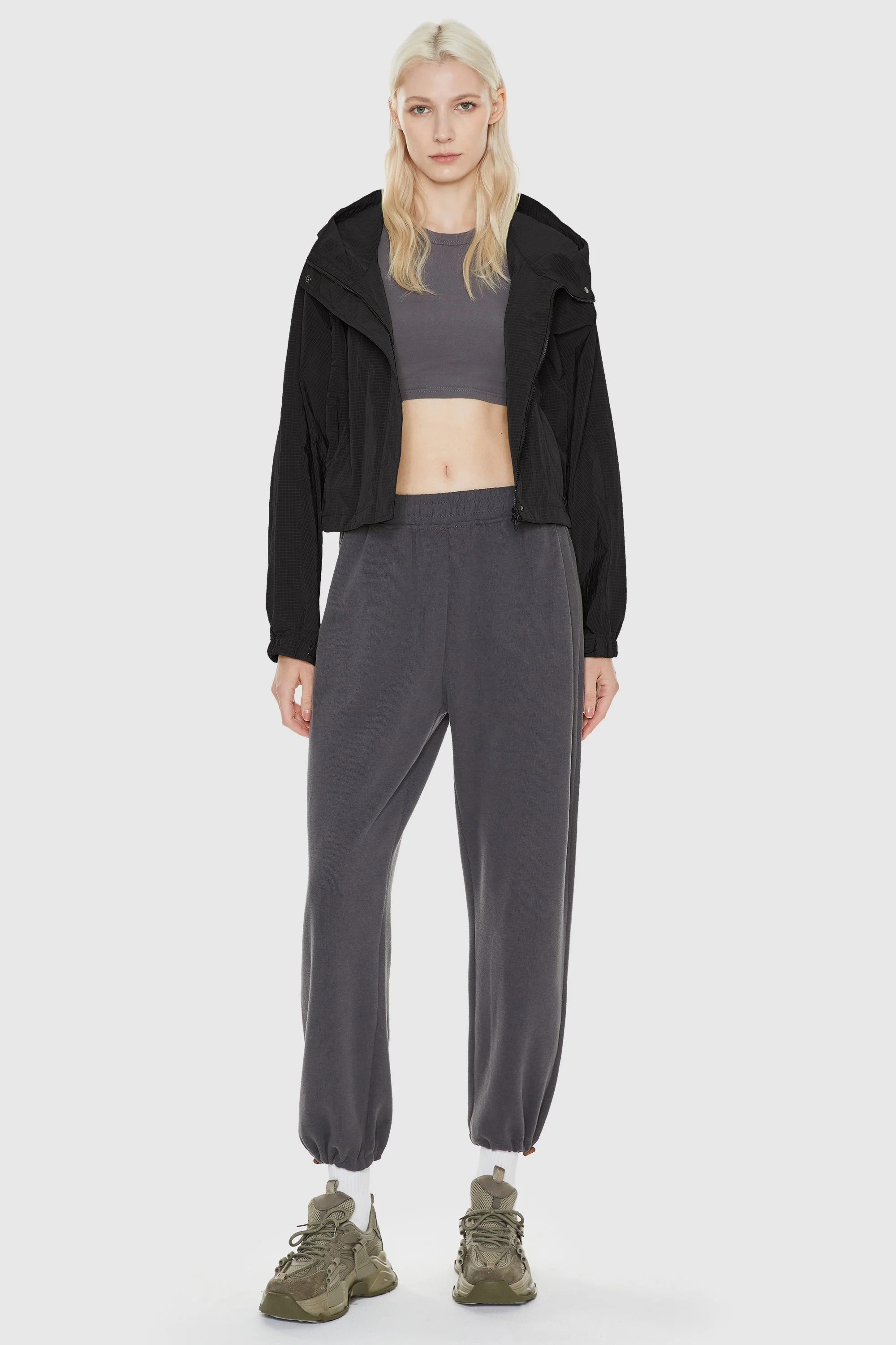 Cropped Lightweight Jacket - Image 5