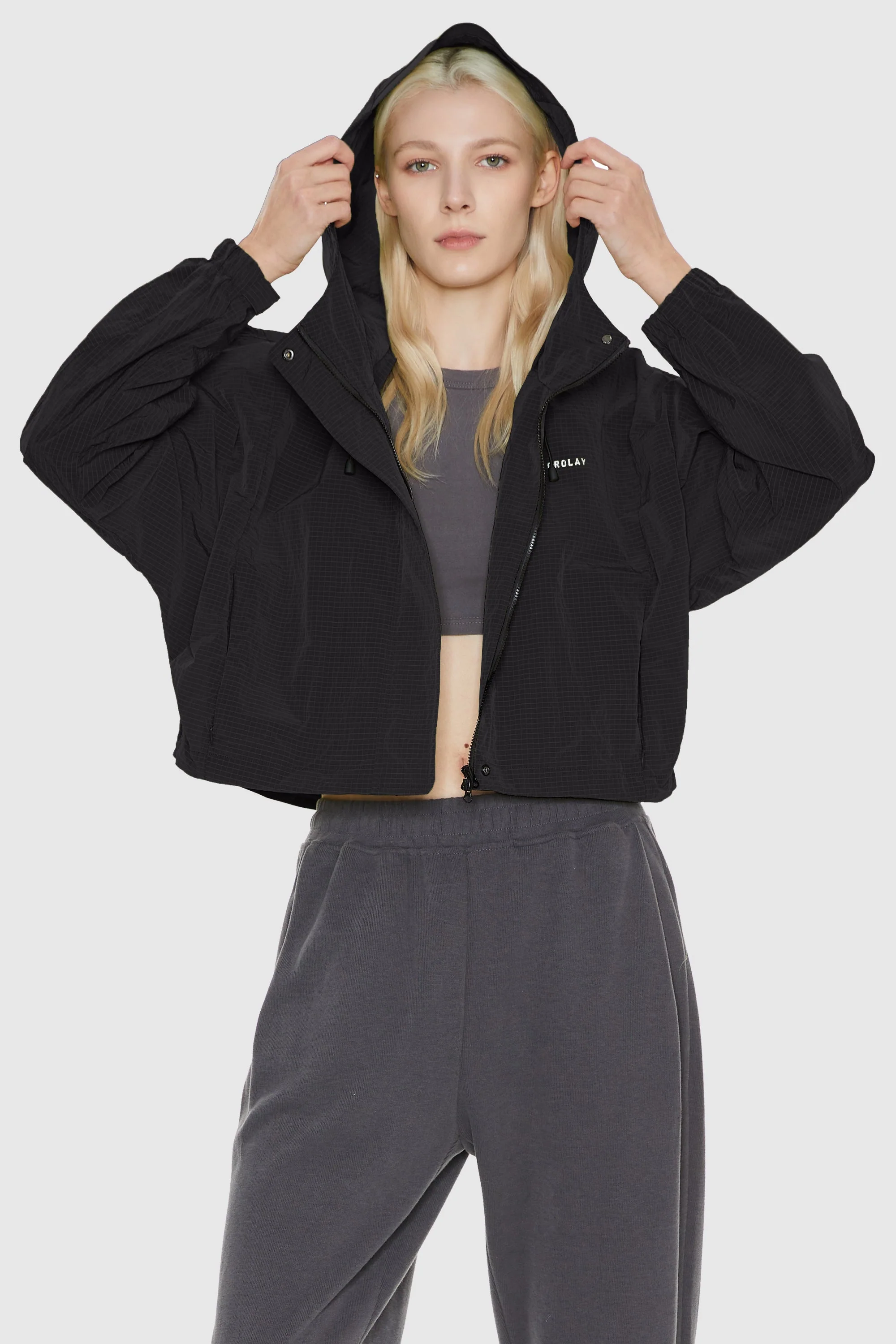 Cropped Lightweight Jacket - Image 7