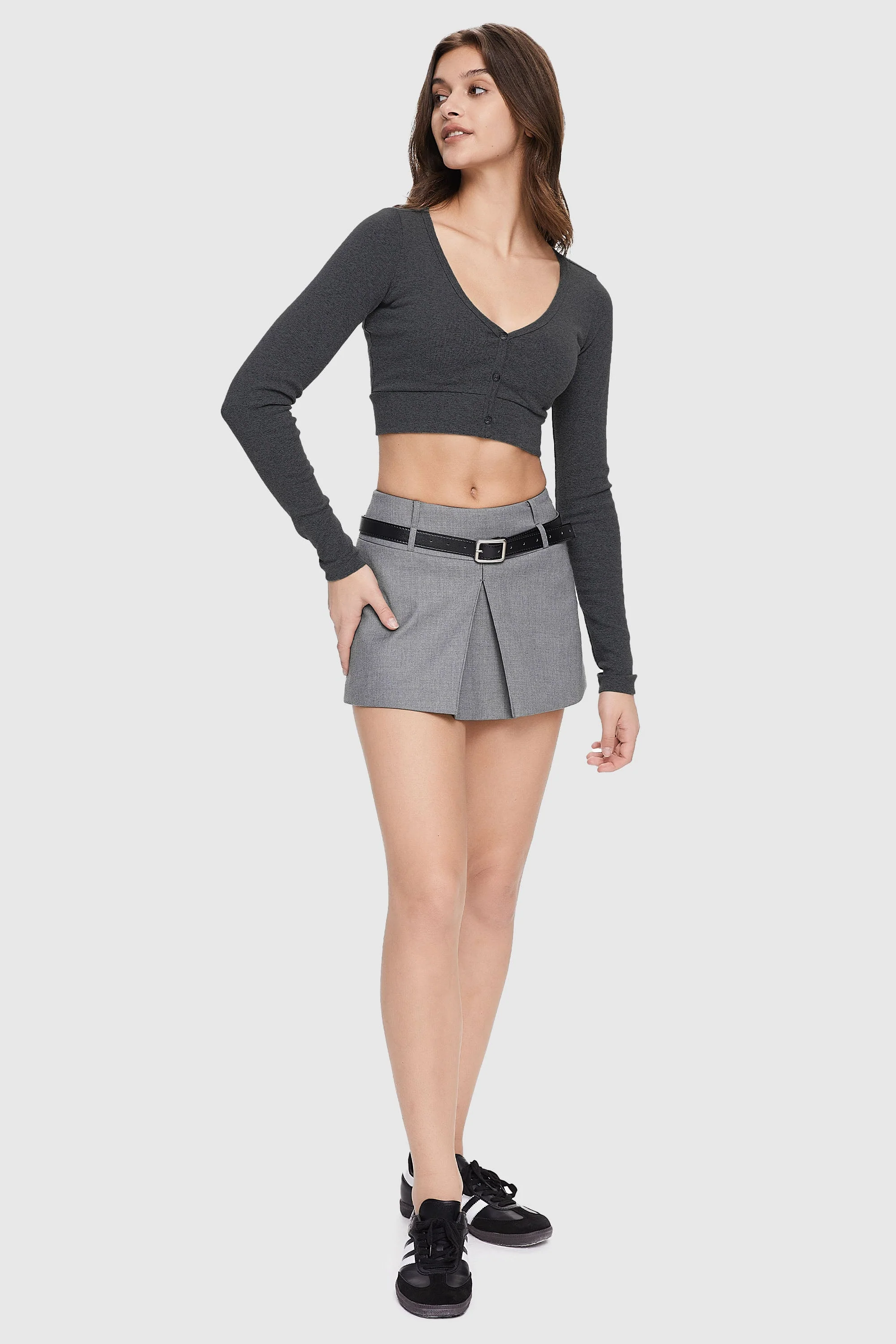 Cropped Pullover Sweater - Image 7