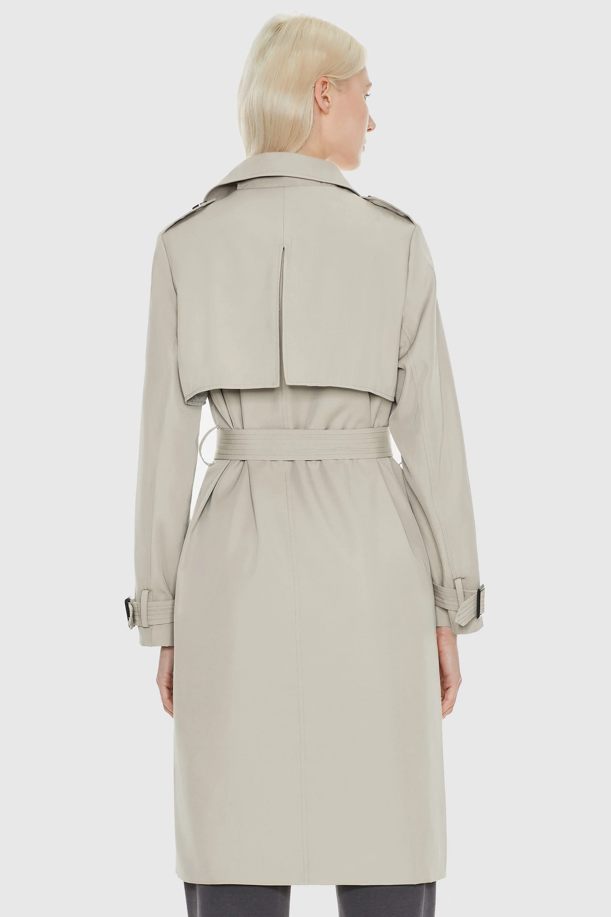 Classic Double-Breasted Lapel Hudson Trench - Image 12
