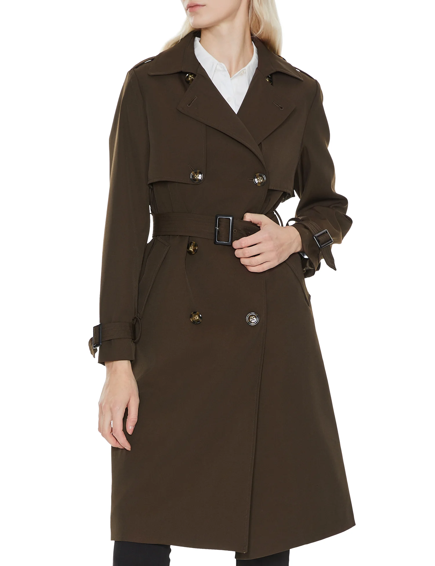Classic Double-Breasted Lapel Hudson Trench - Image 24