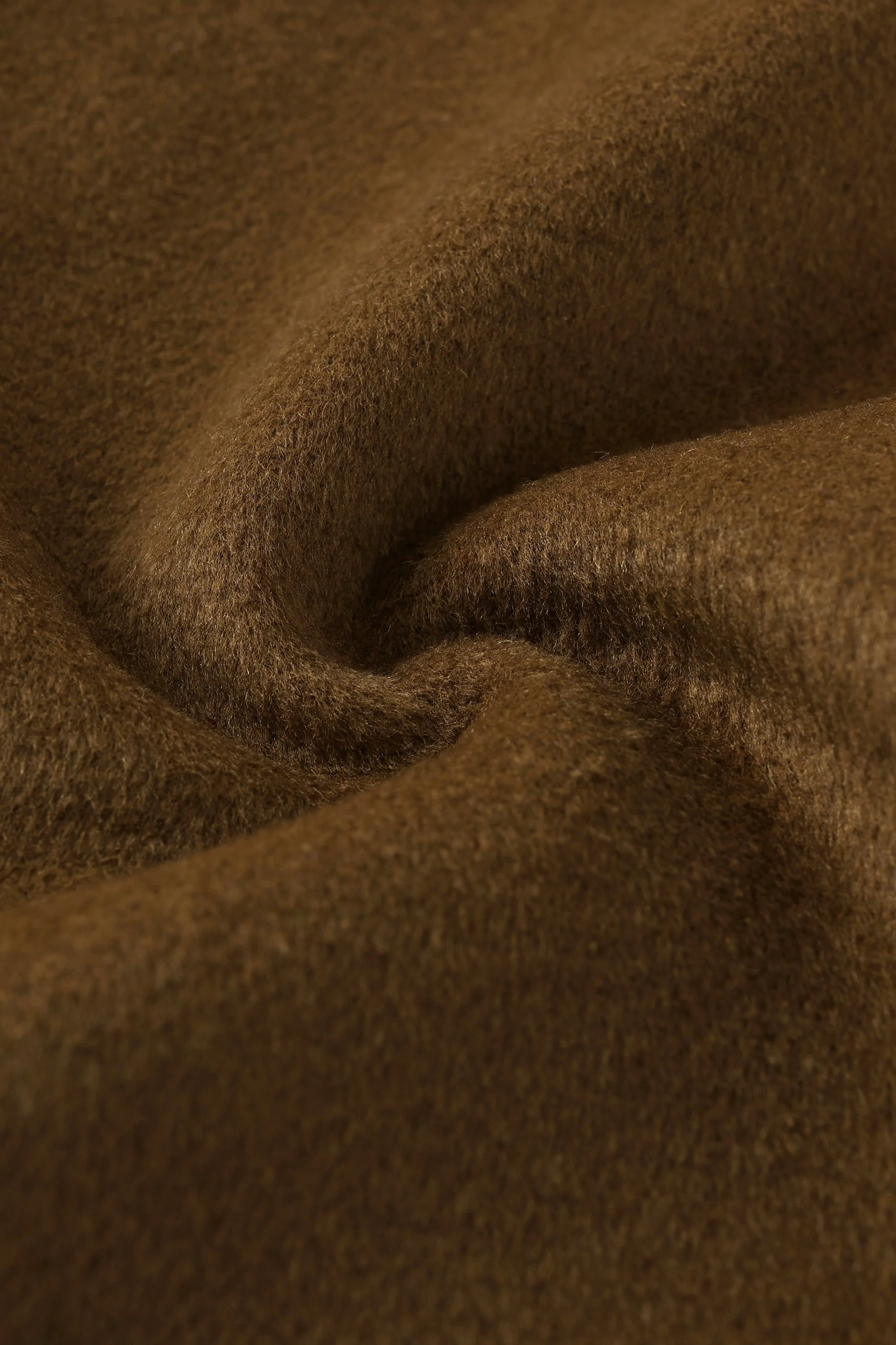 Double Breasted Pea Wool Coat - Image 10