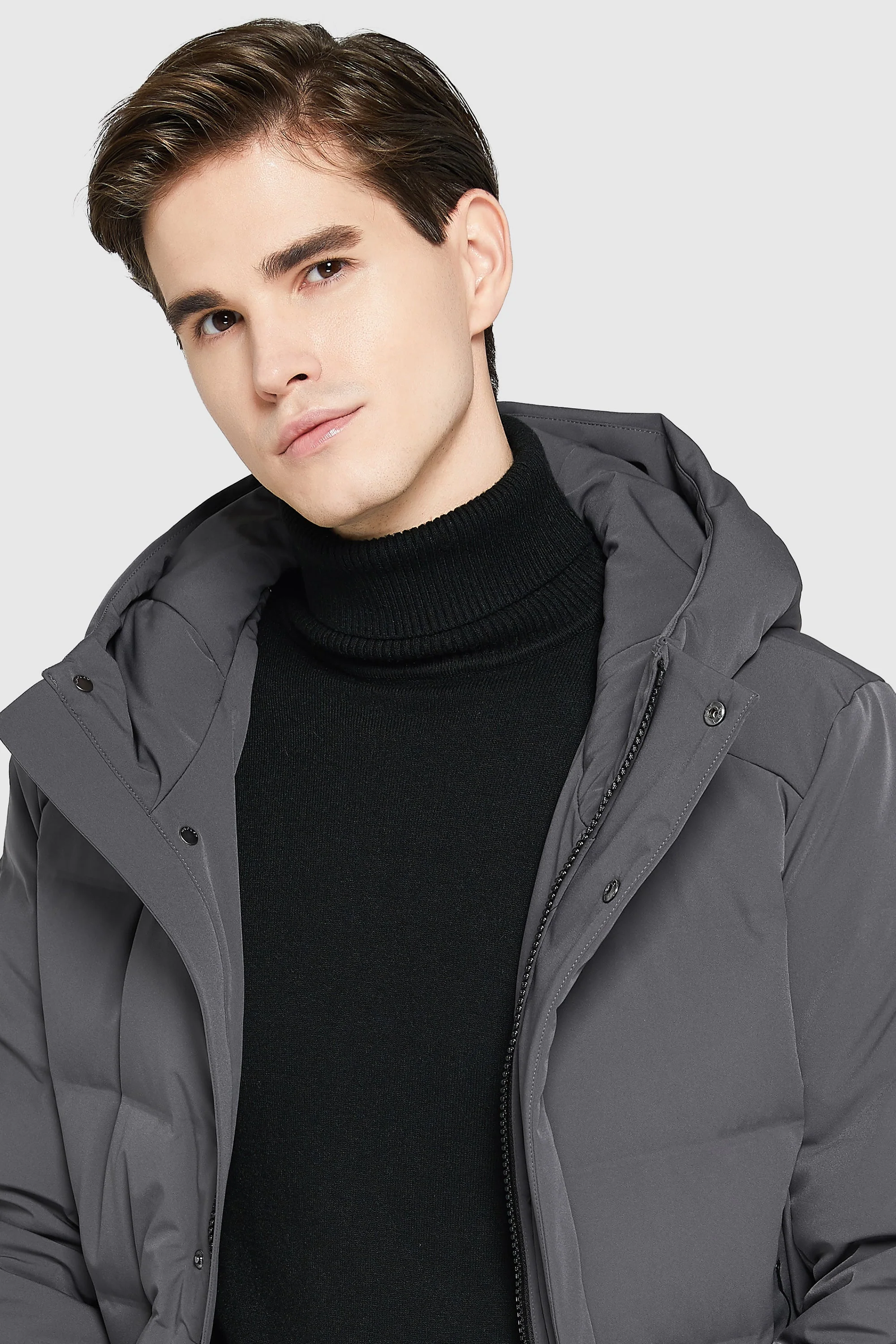 Double Snap Thickened Down Jacket - Image 11