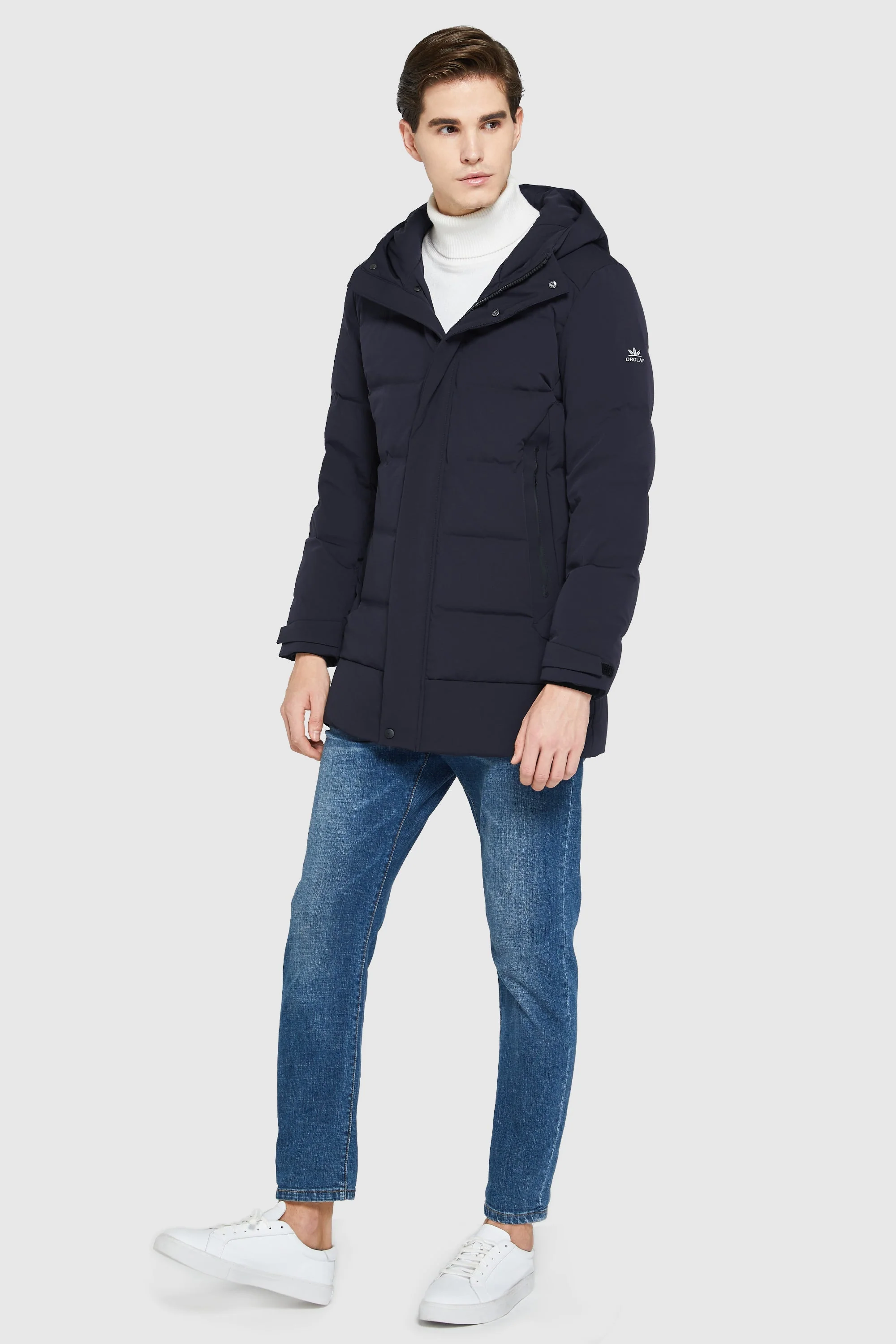 Double Snap Thickened Down Jacket - Image 13