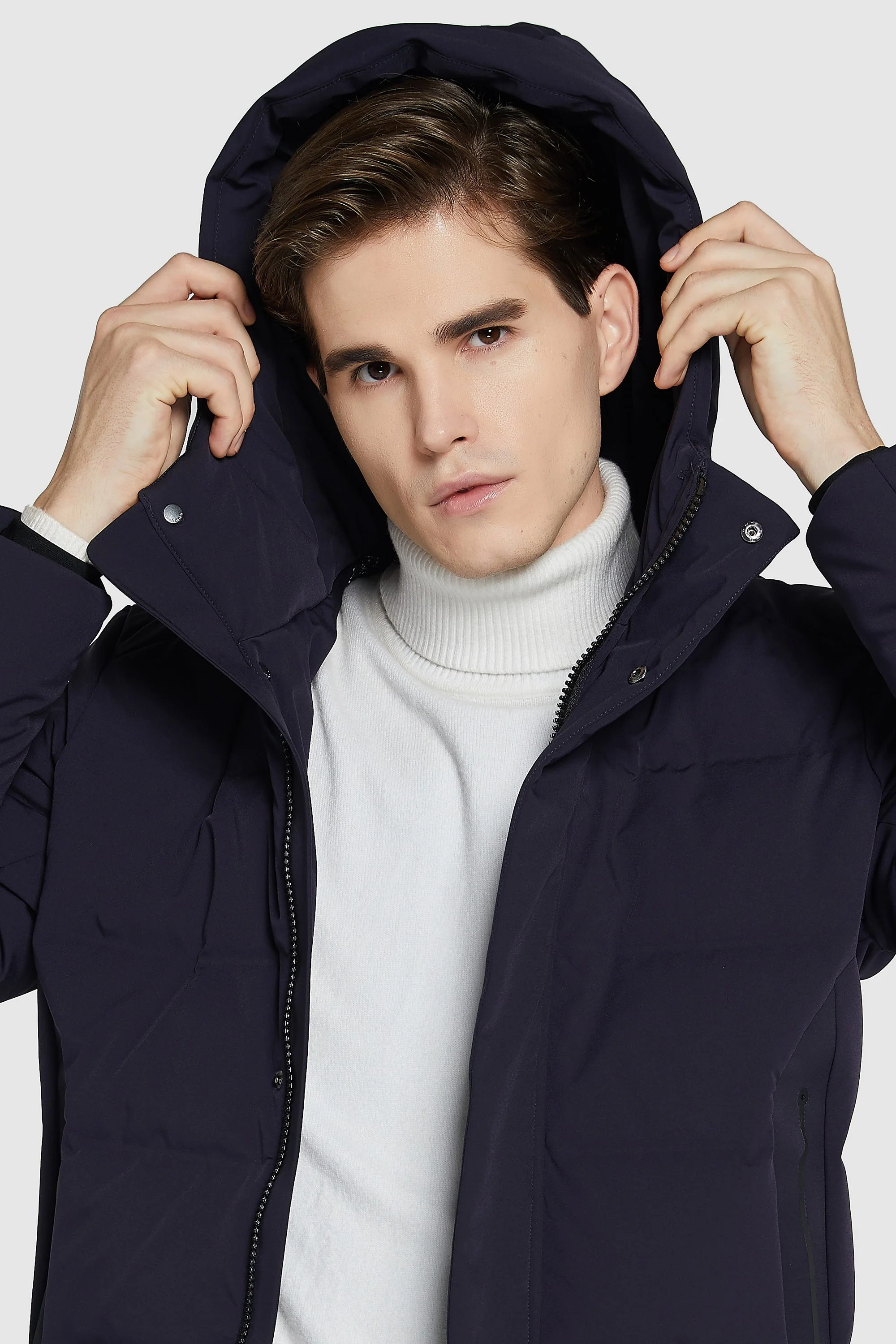 Double Snap Thickened Down Jacket - Image 16