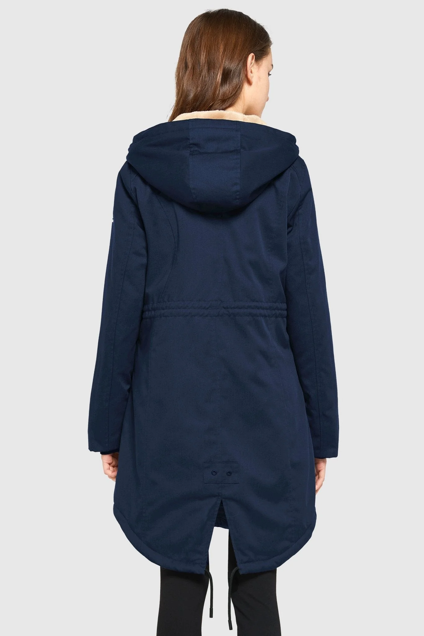 Fleece-Lined Hooded Parka Jacket with Pockets - Image 30