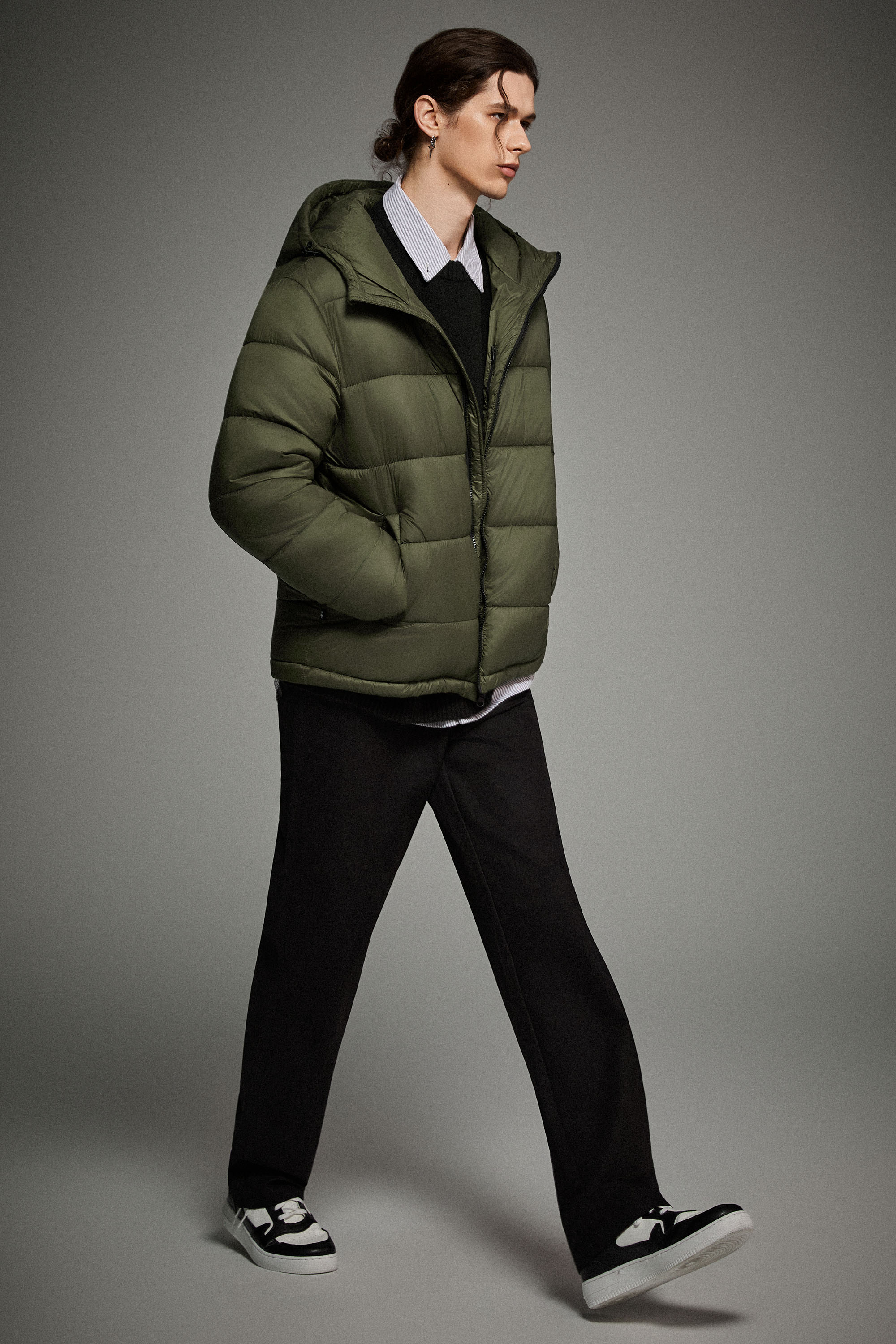 Essential Hooded Puffer Jacket with Quilted Finish - Image 23