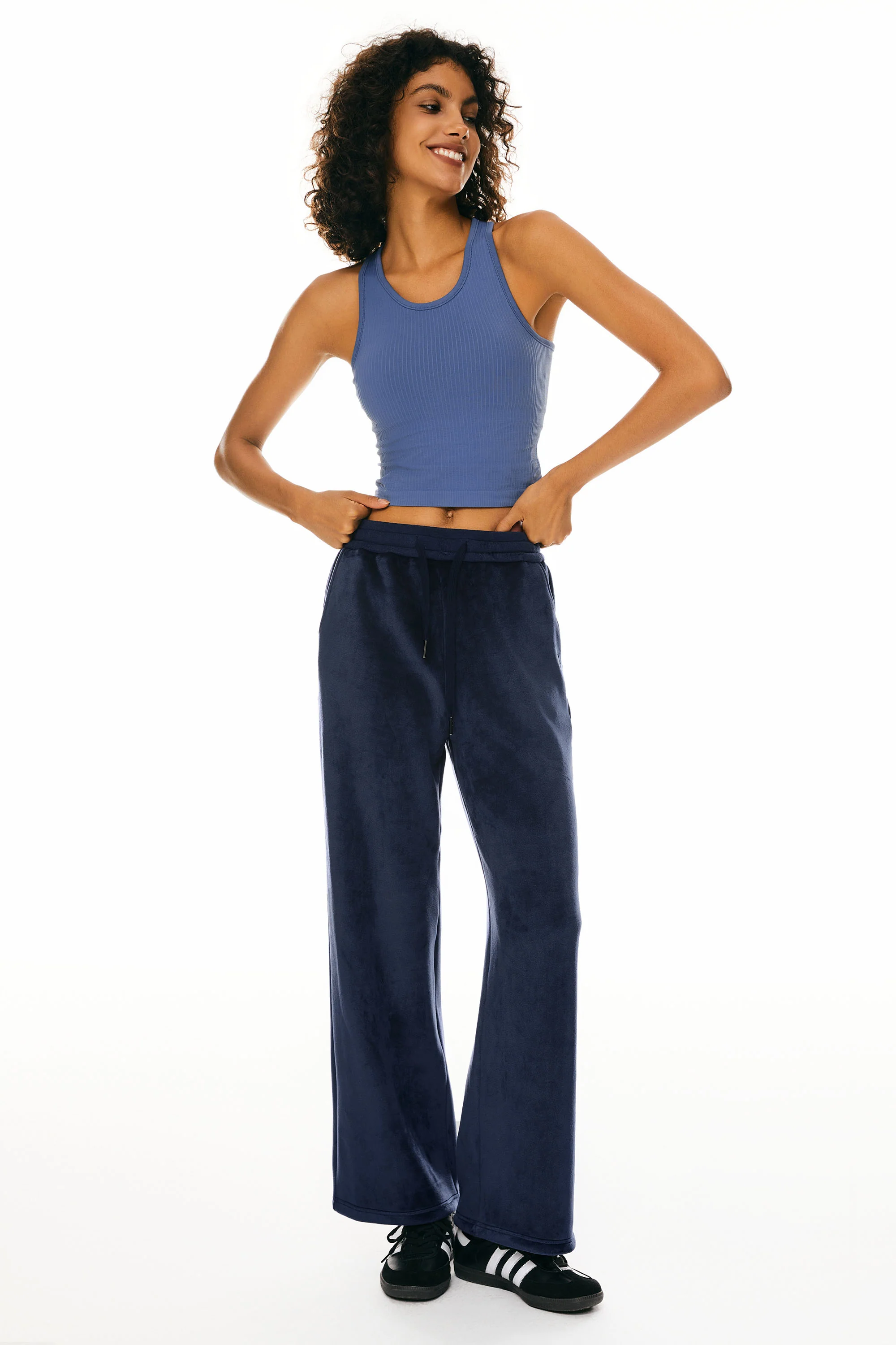 Fleece Straight Leg Sweatpants - Image 4