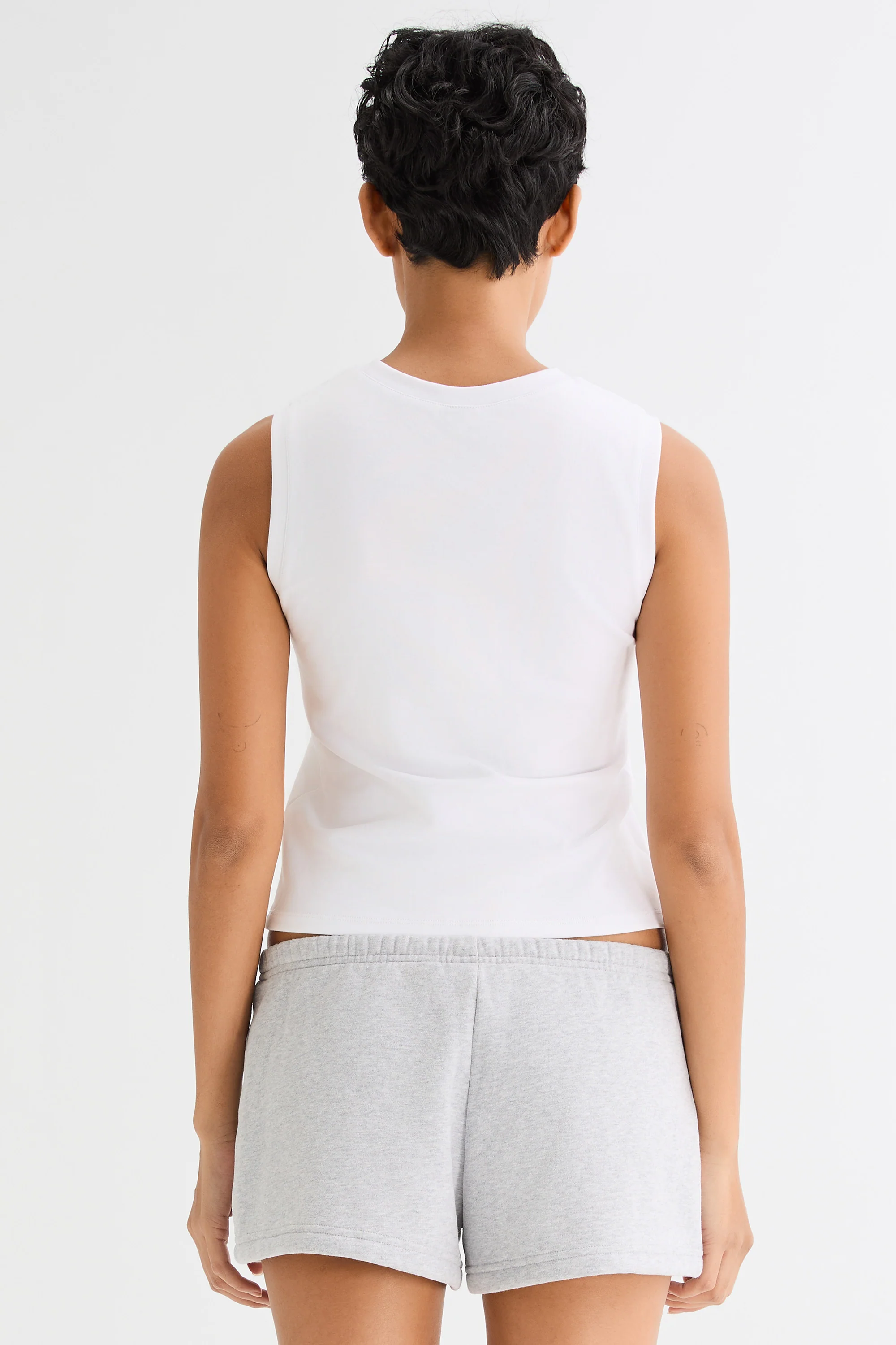High Neck Tank Tops Sleeveless Workout - Image 24