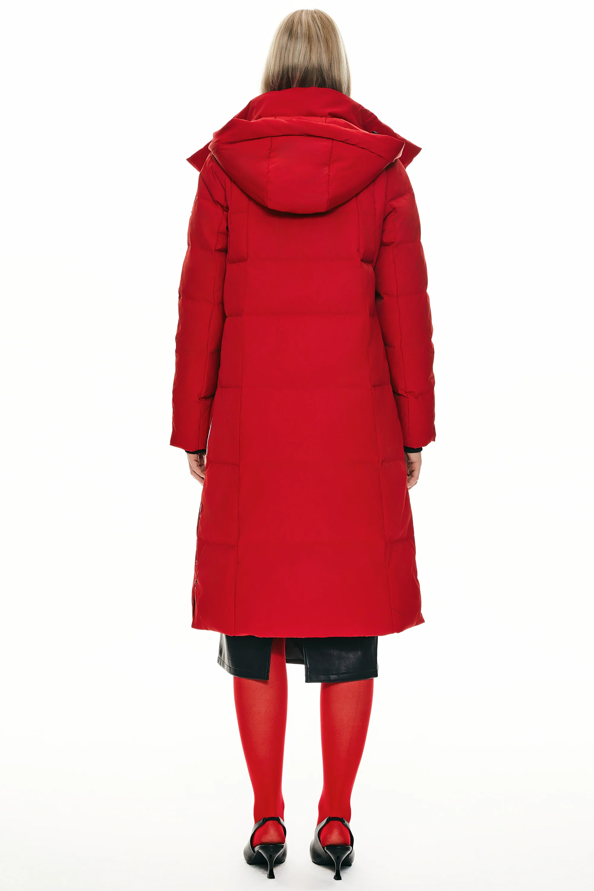 Knee Length Thickened Down Jacket - Image 6