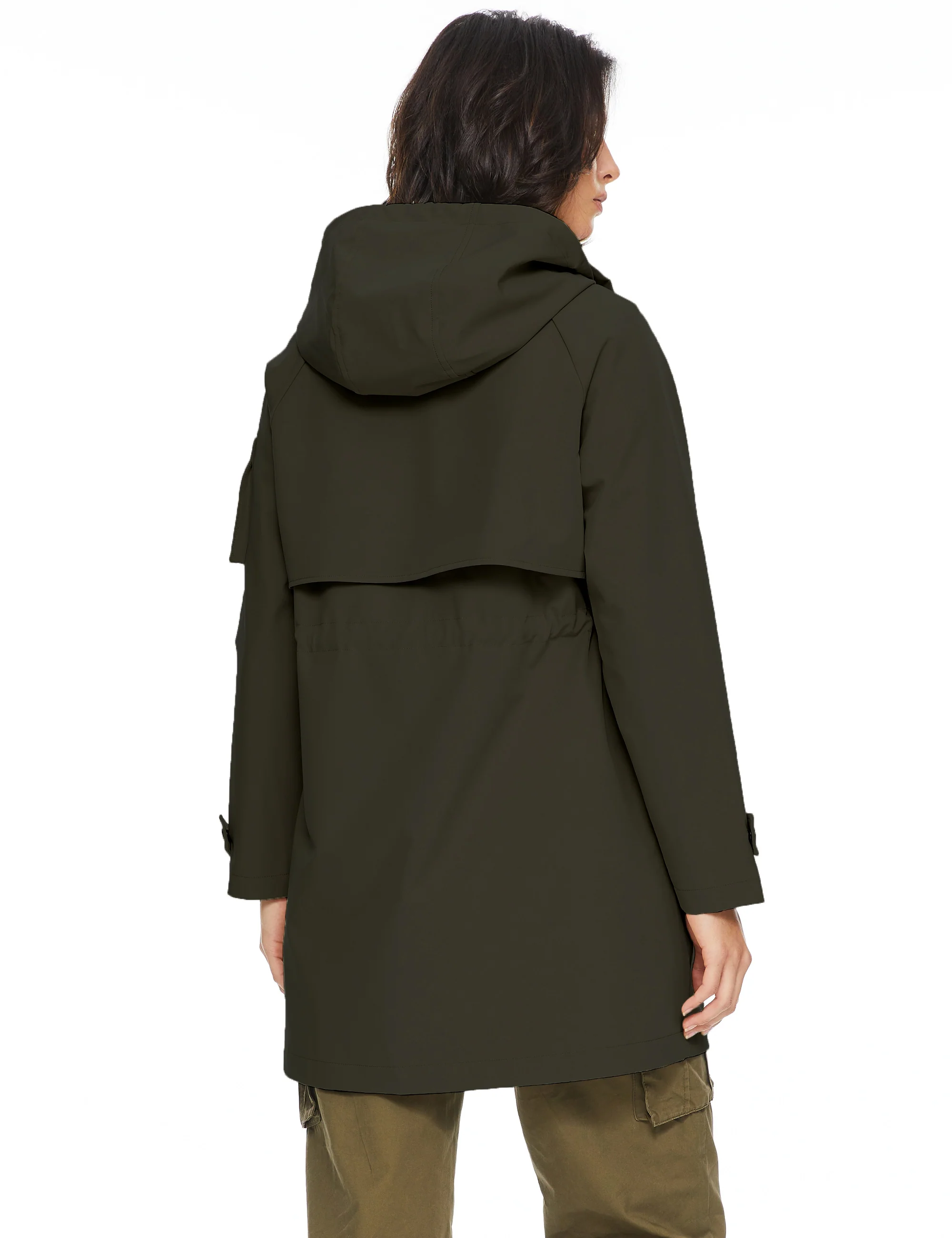 Long Hooded Windbreaker - Image 12