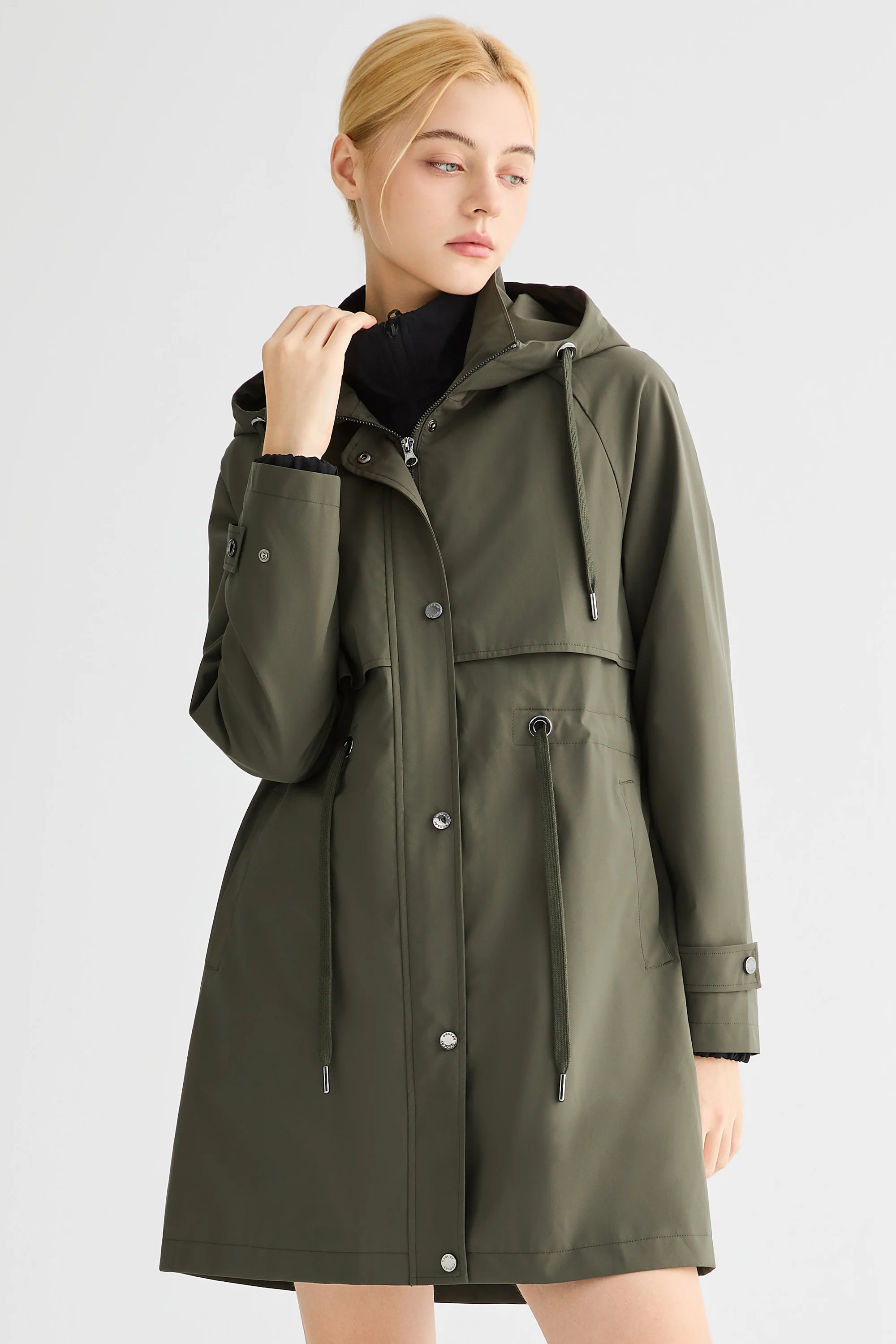 Long Hooded Windbreaker - Image 20