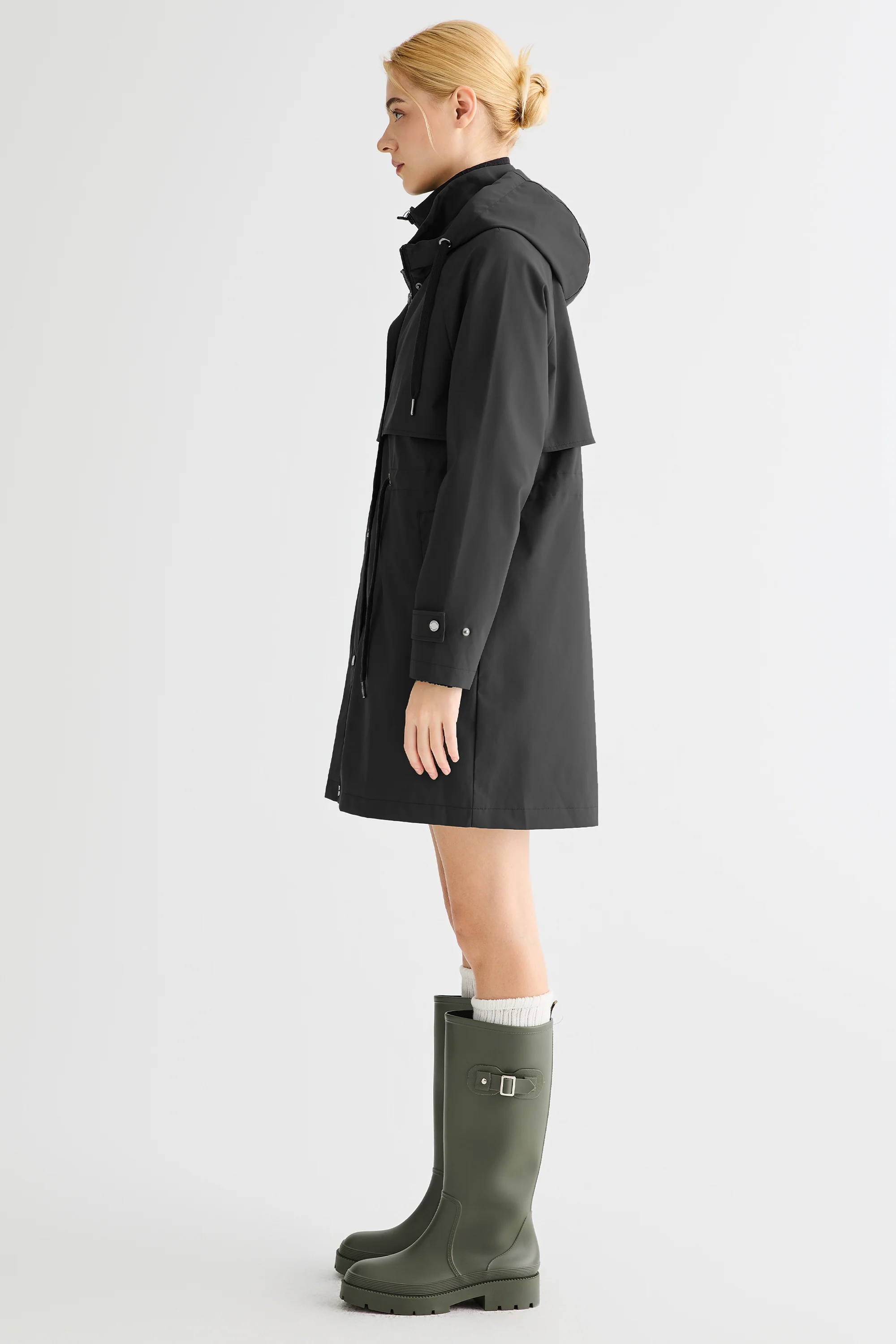 Long Hooded Windbreaker - Image 27