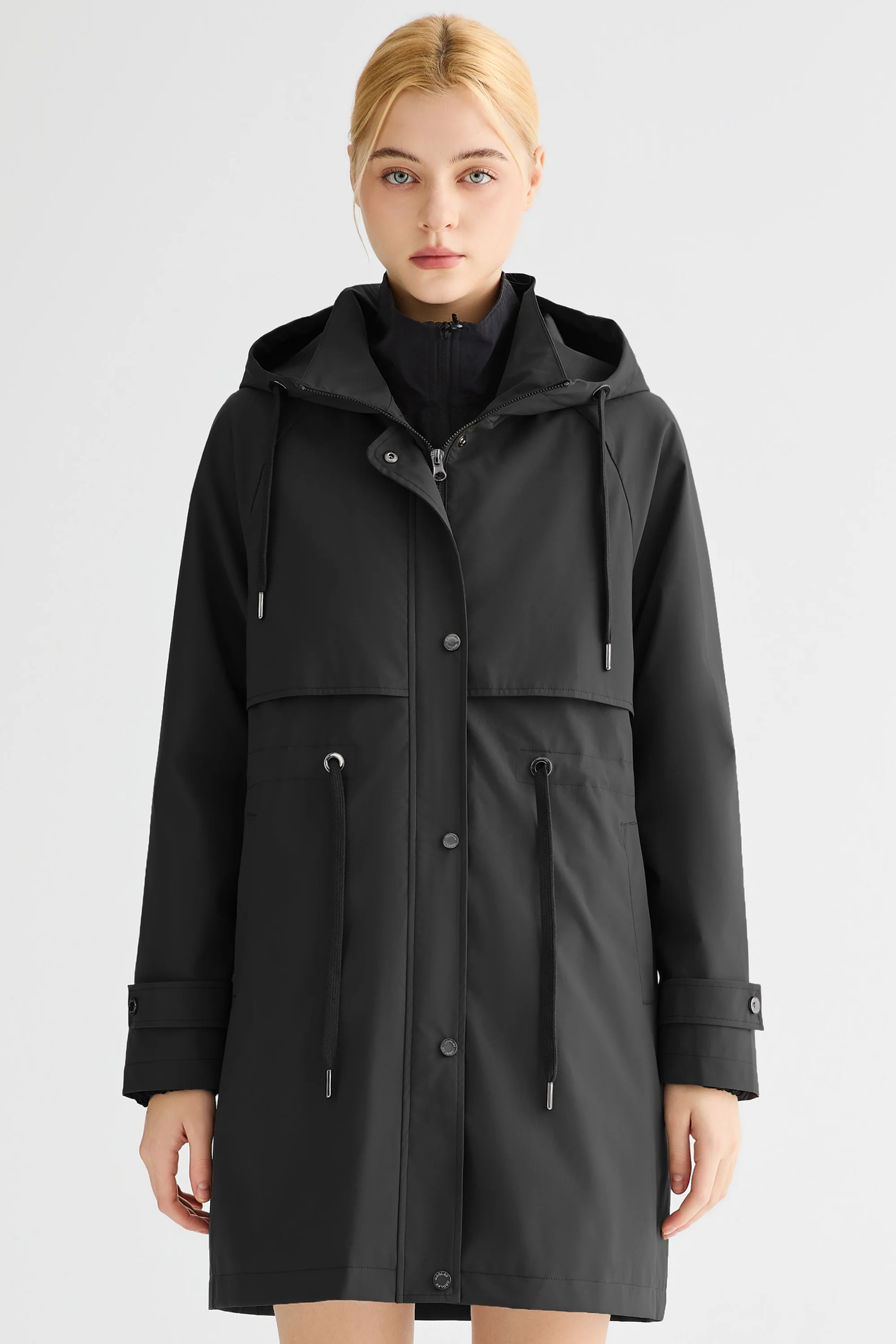 Long Hooded Windbreaker - Image 33