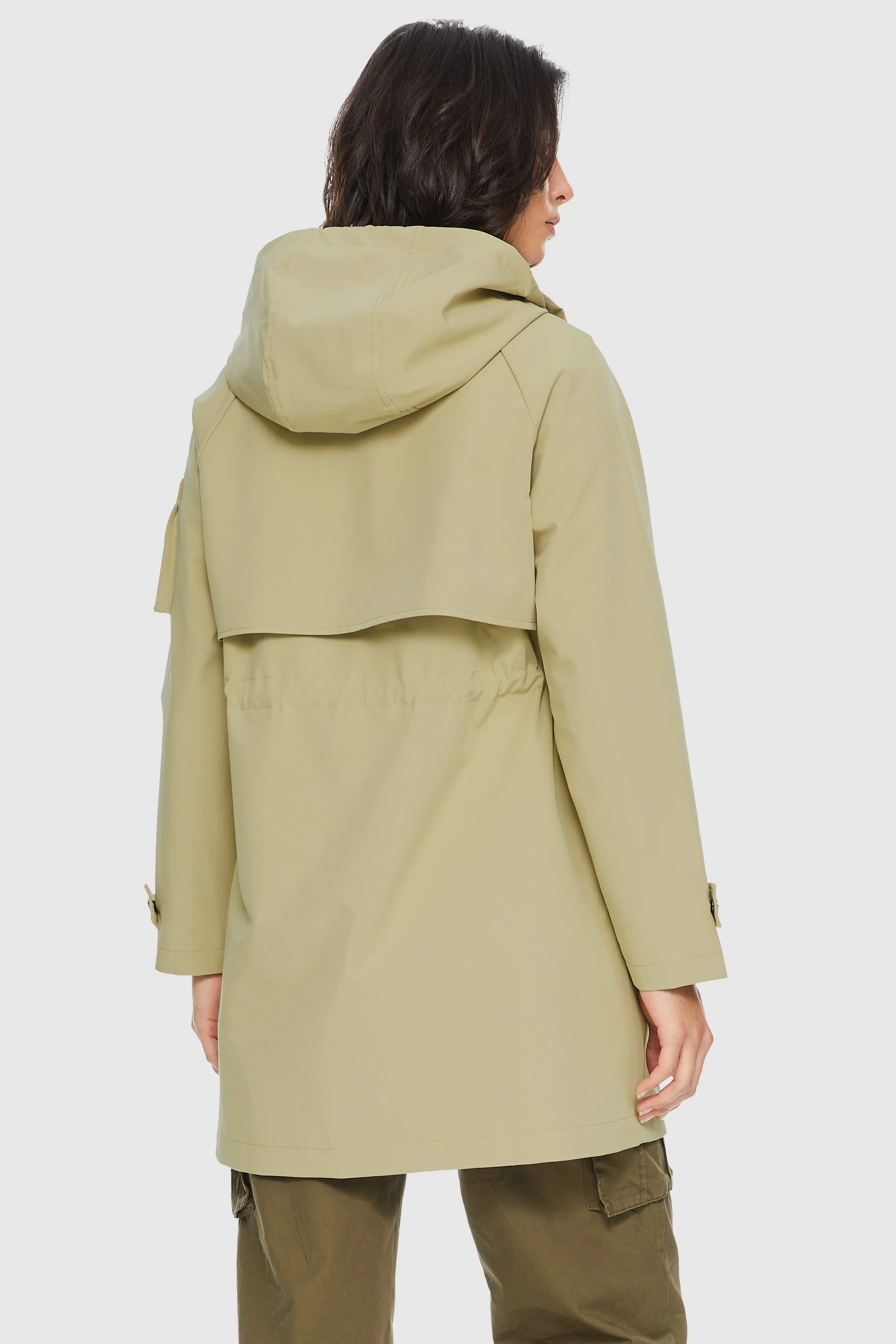 Long Hooded Windbreaker - Image 37