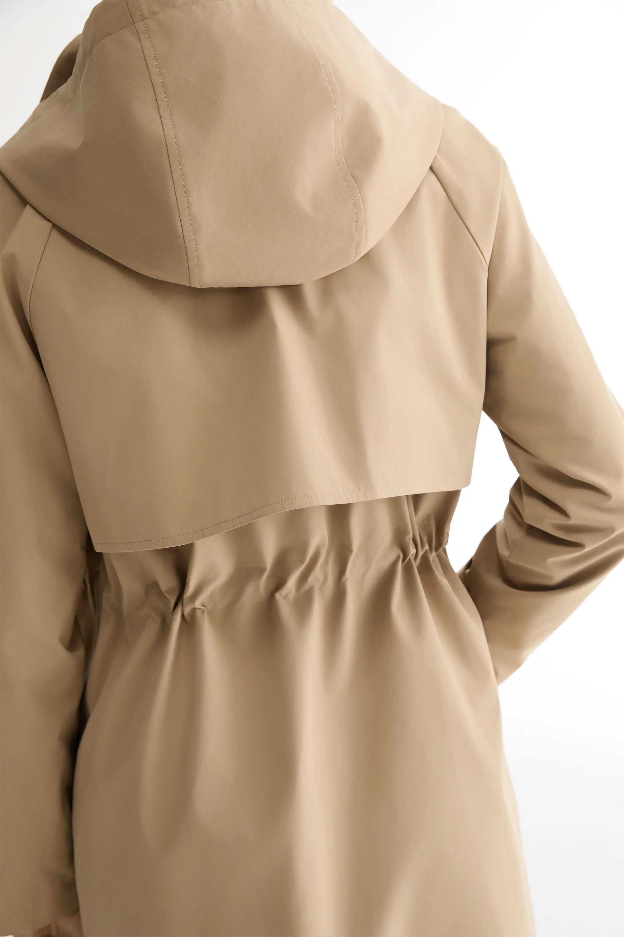 Long Hooded Windbreaker - Image 5