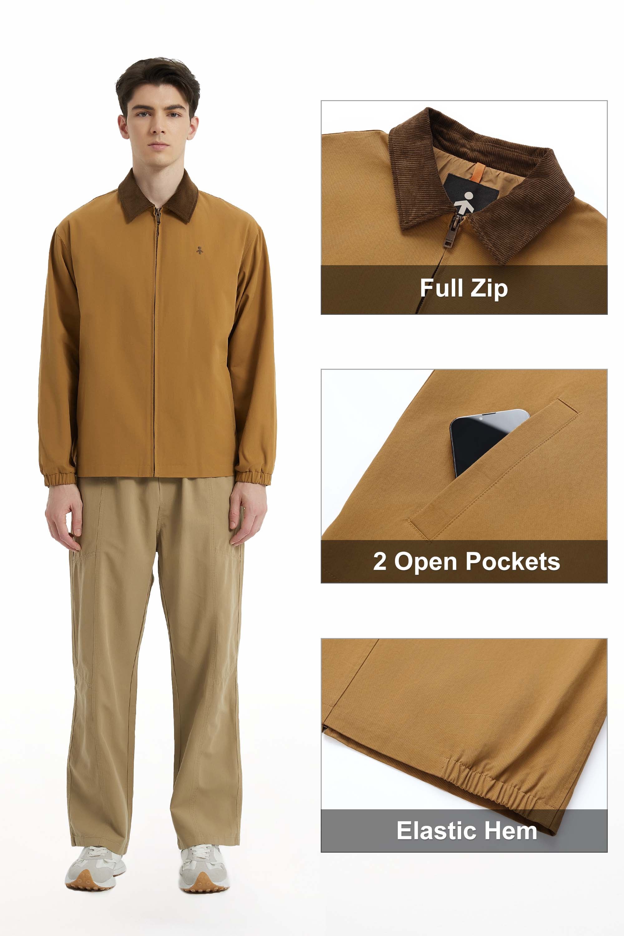 Lightweight Casual Windbreaker Jacket - Image 7