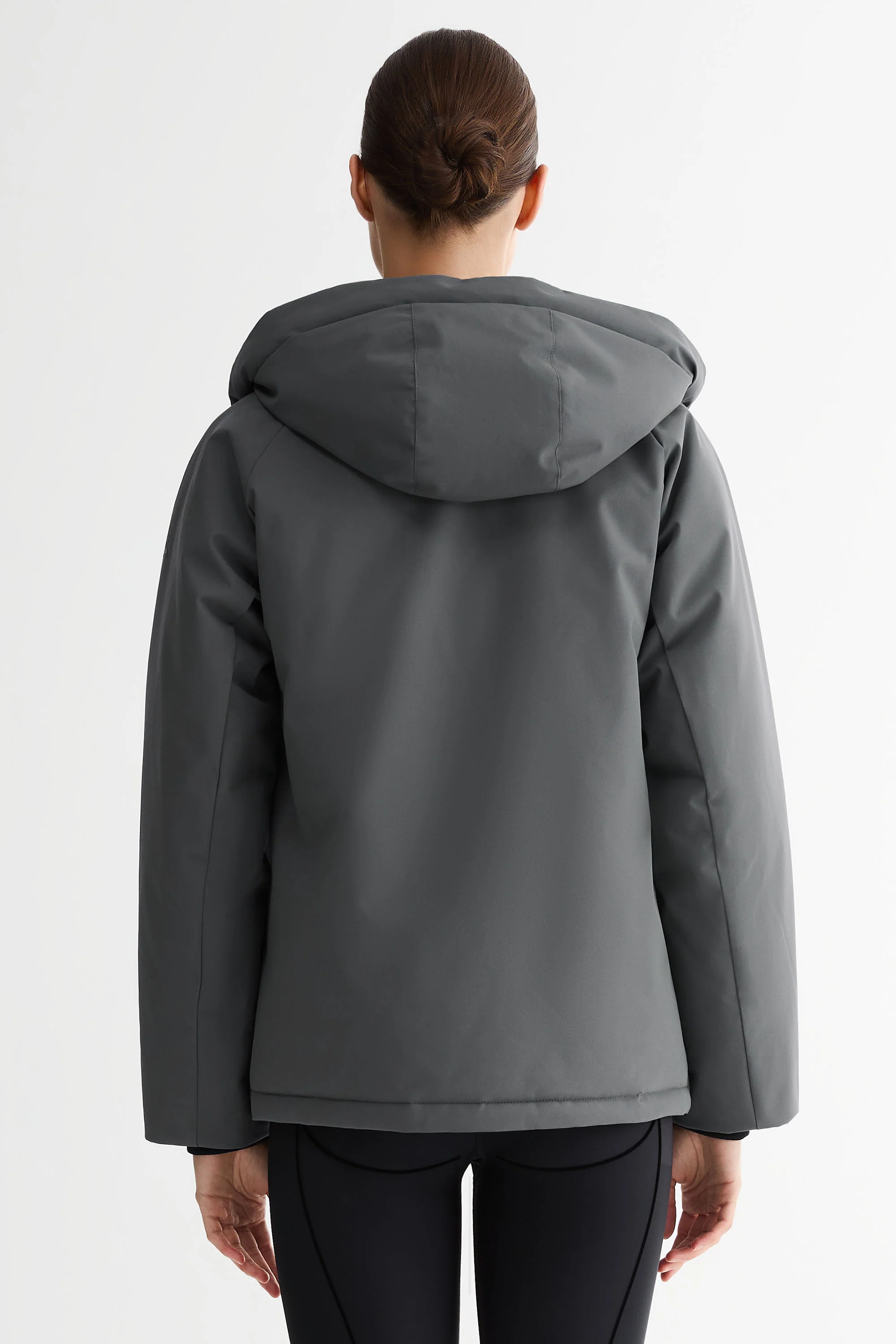 Lightweight Cropped Everyday Parka Jacket - Image 4