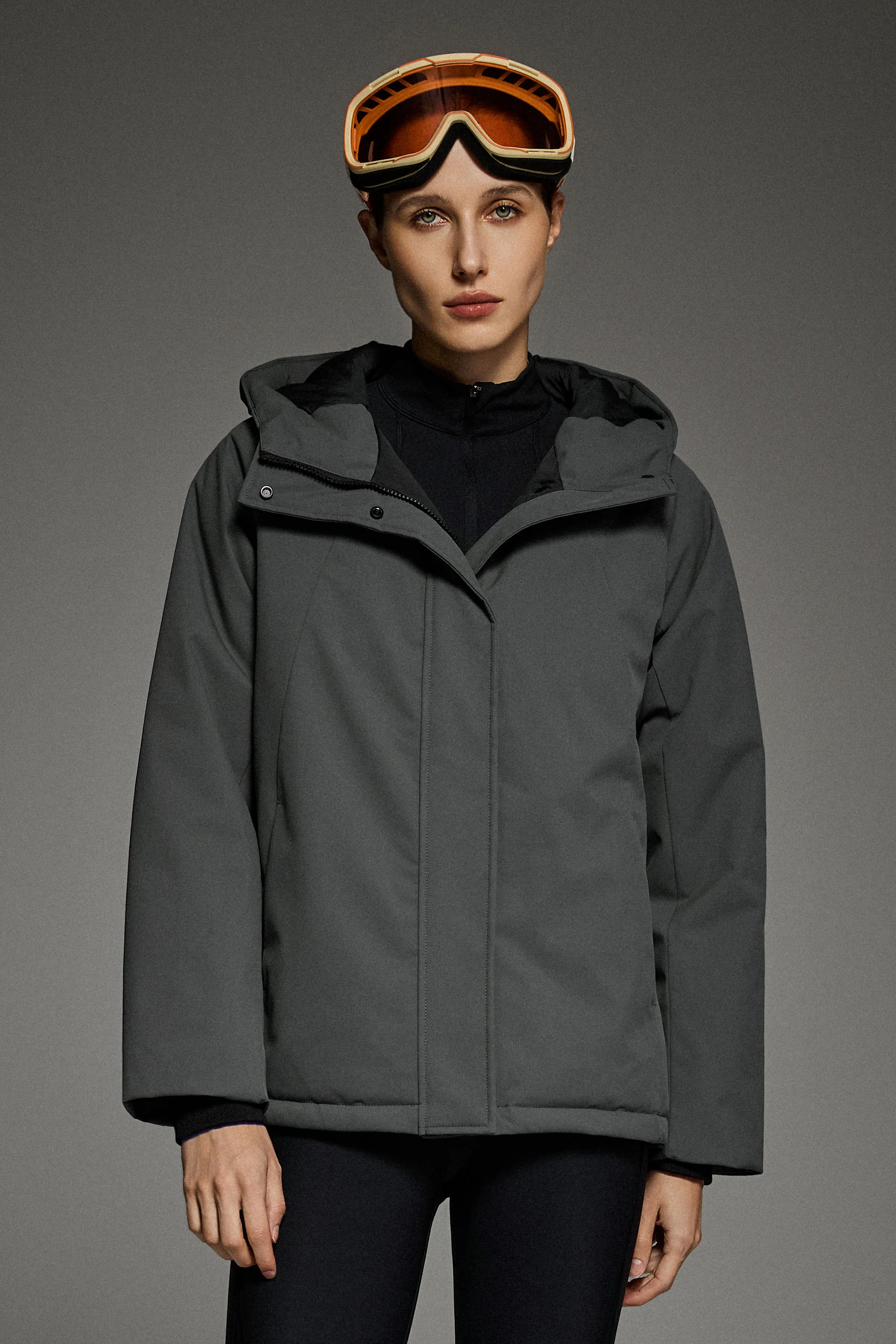 Lightweight Cropped Everyday Parka Jacket - Image 7