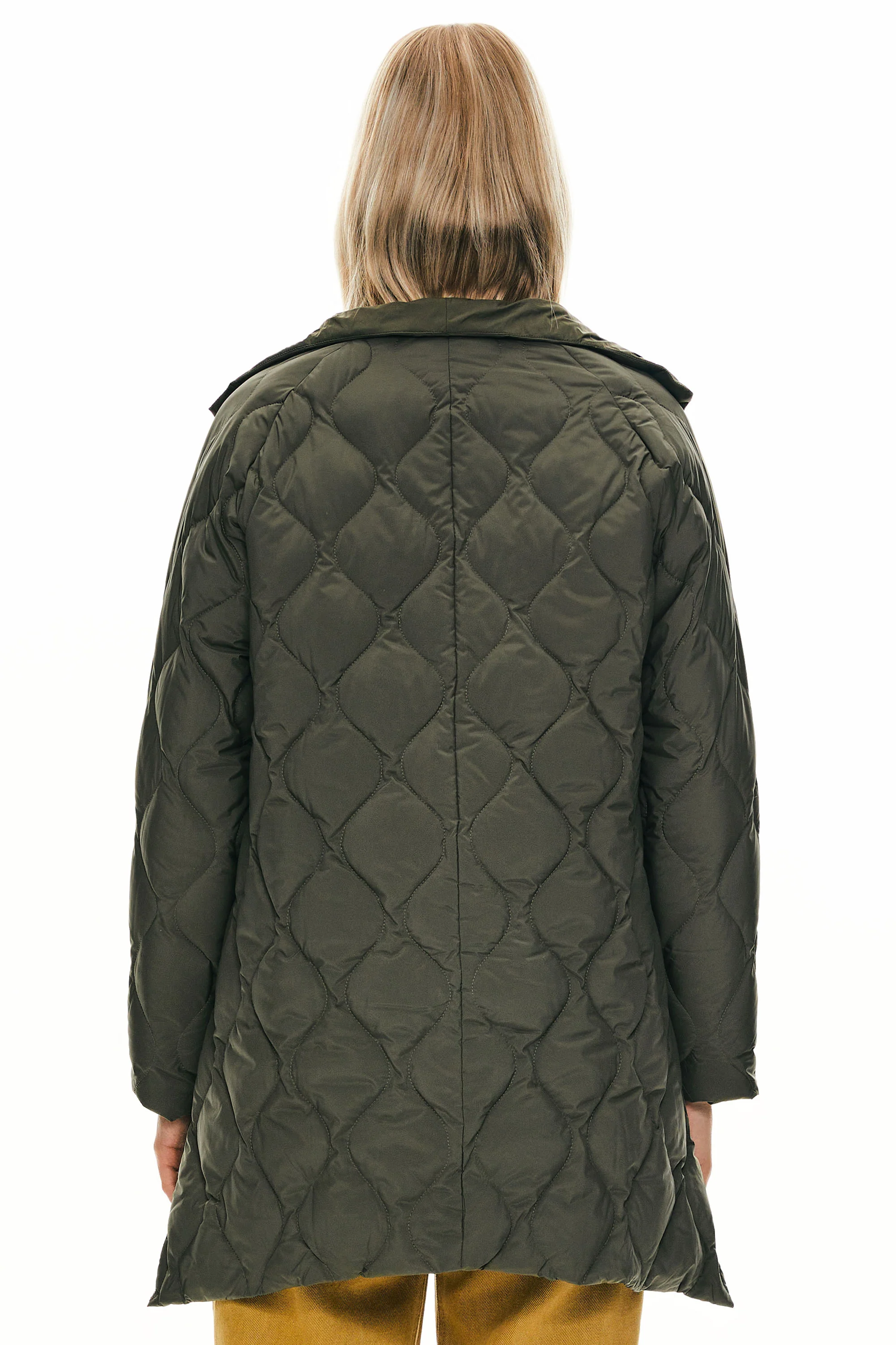 Oversized Quilted Lightweight Down Puffer Jacket - Image 29