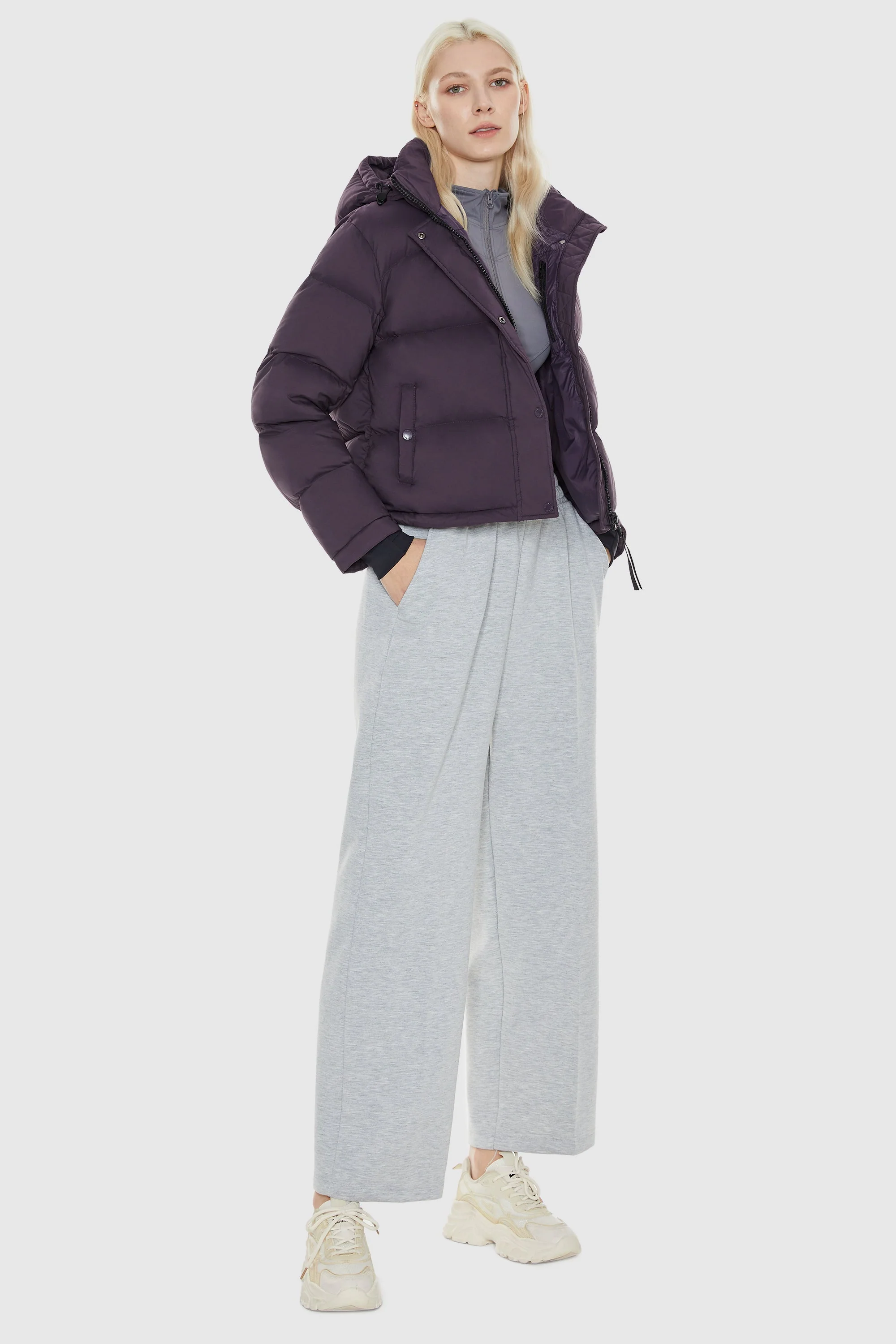 Puff-O® Cropped Down Puffer Jacket - Image 16