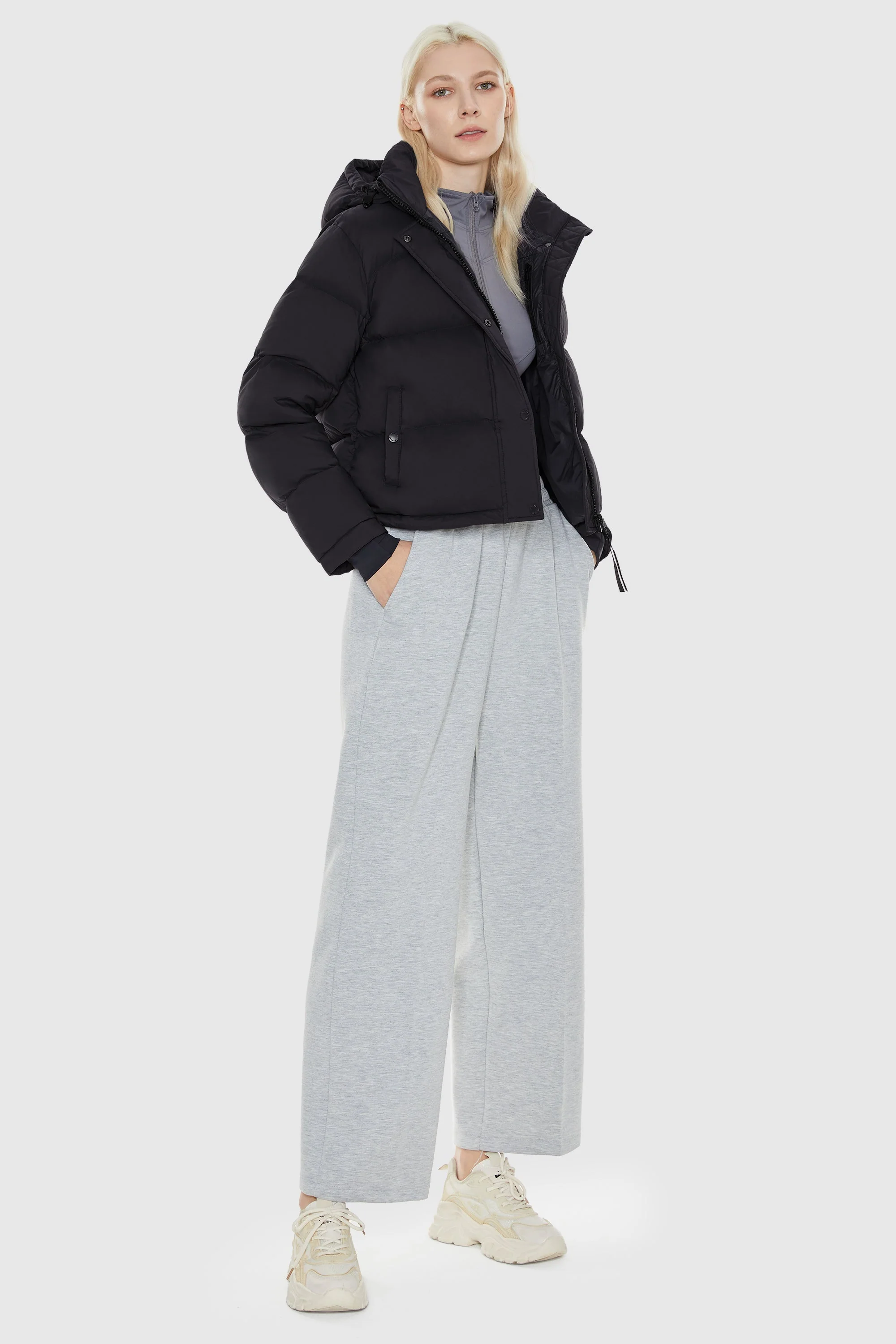 Puff-O® Cropped Down Puffer Jacket - Image 20