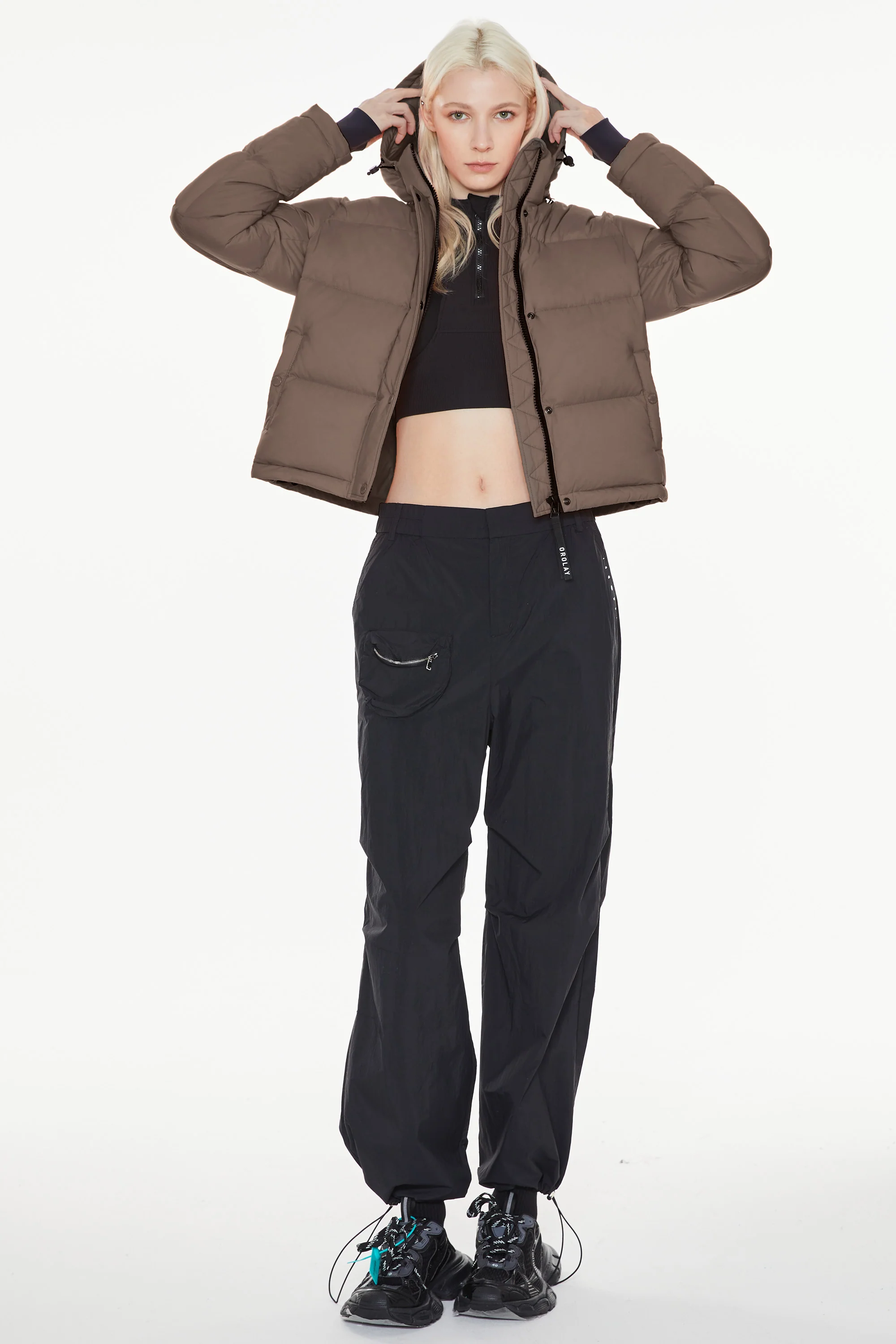 Puff-O® Cropped Down Puffer Jacket - Image 29