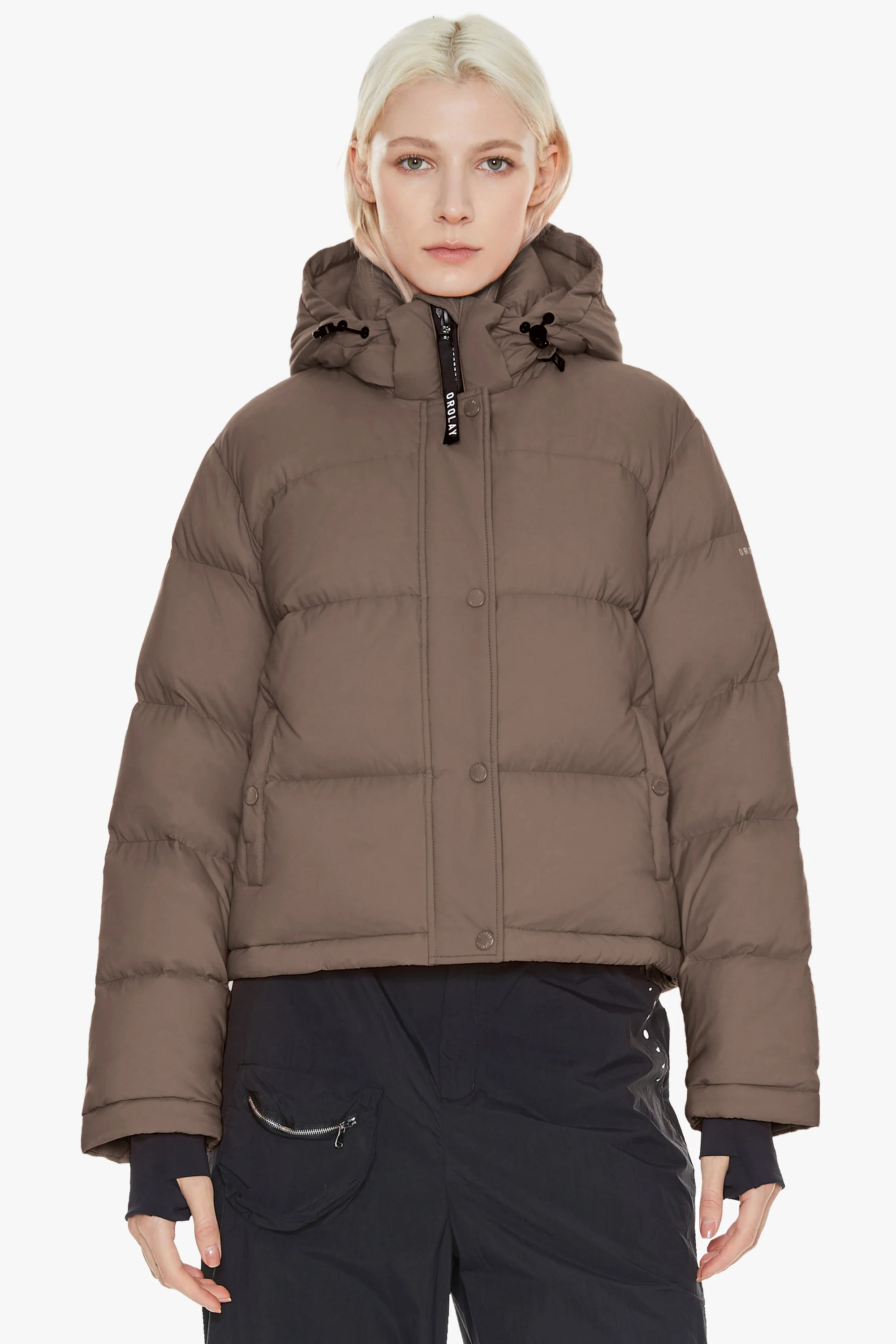 Puff-O® Cropped Down Puffer Jacket - Image 30