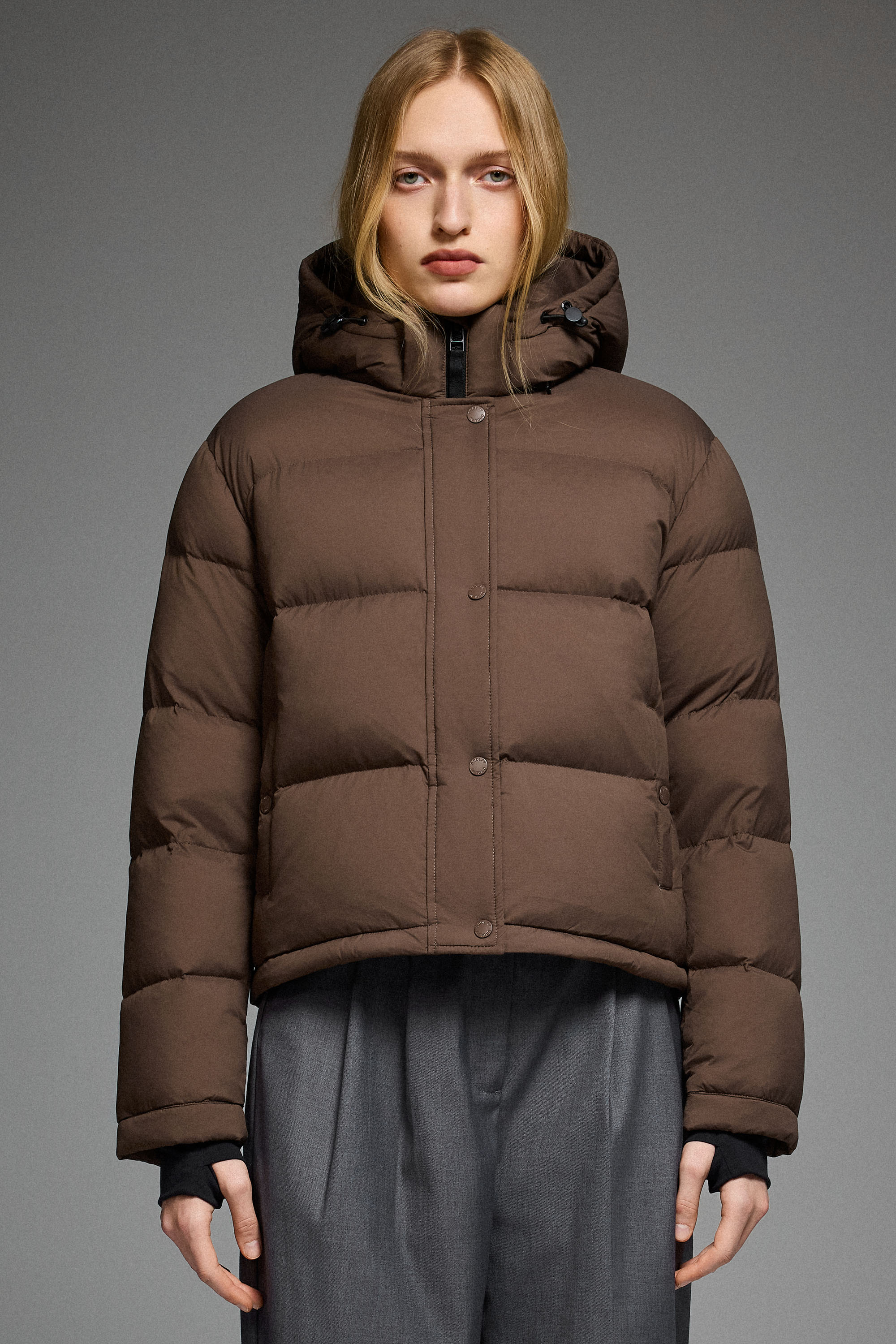 Puff-O® Cropped Down Puffer Jacket - Image 50