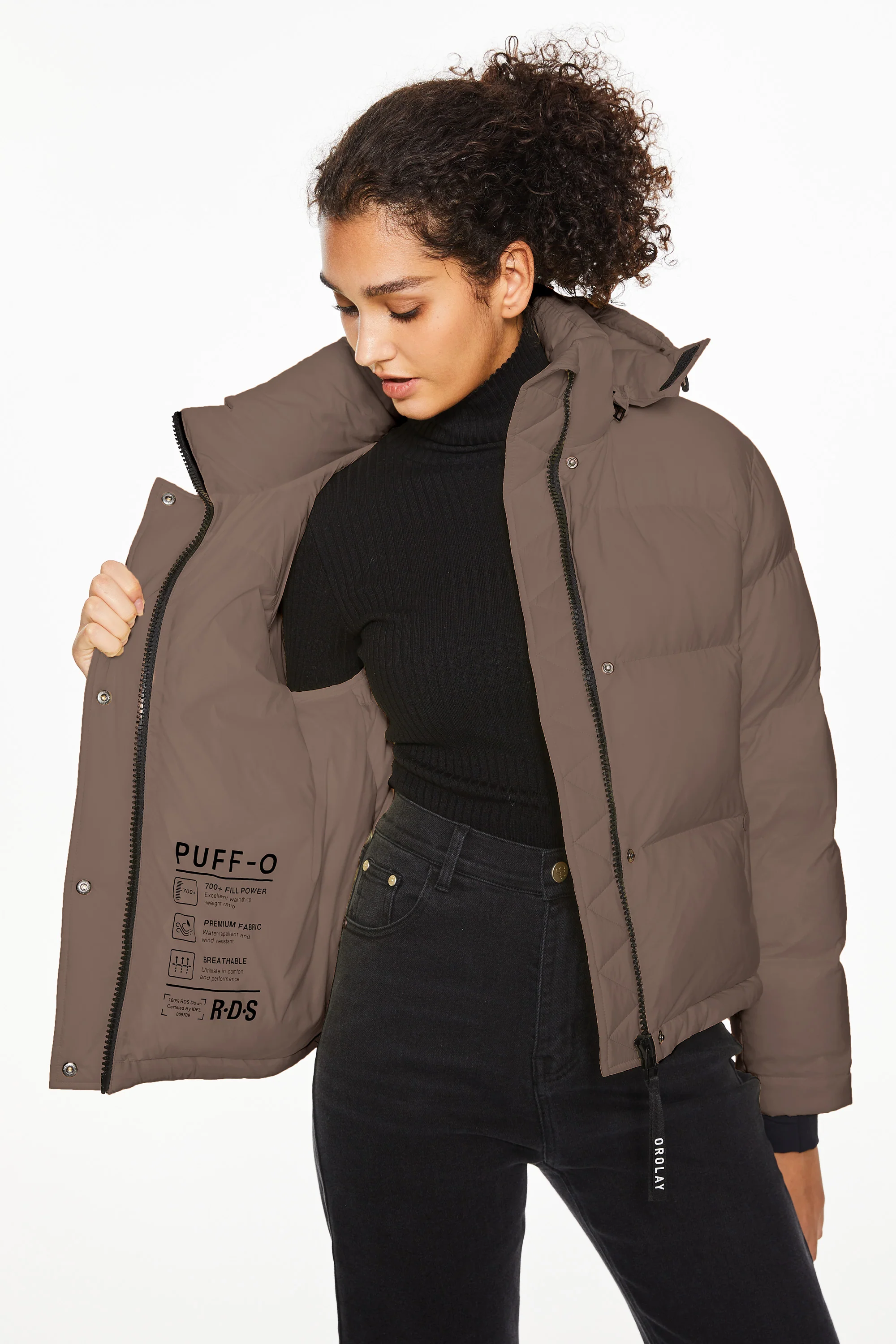 Puff-O® Cropped Down Puffer Jacket - Image 52