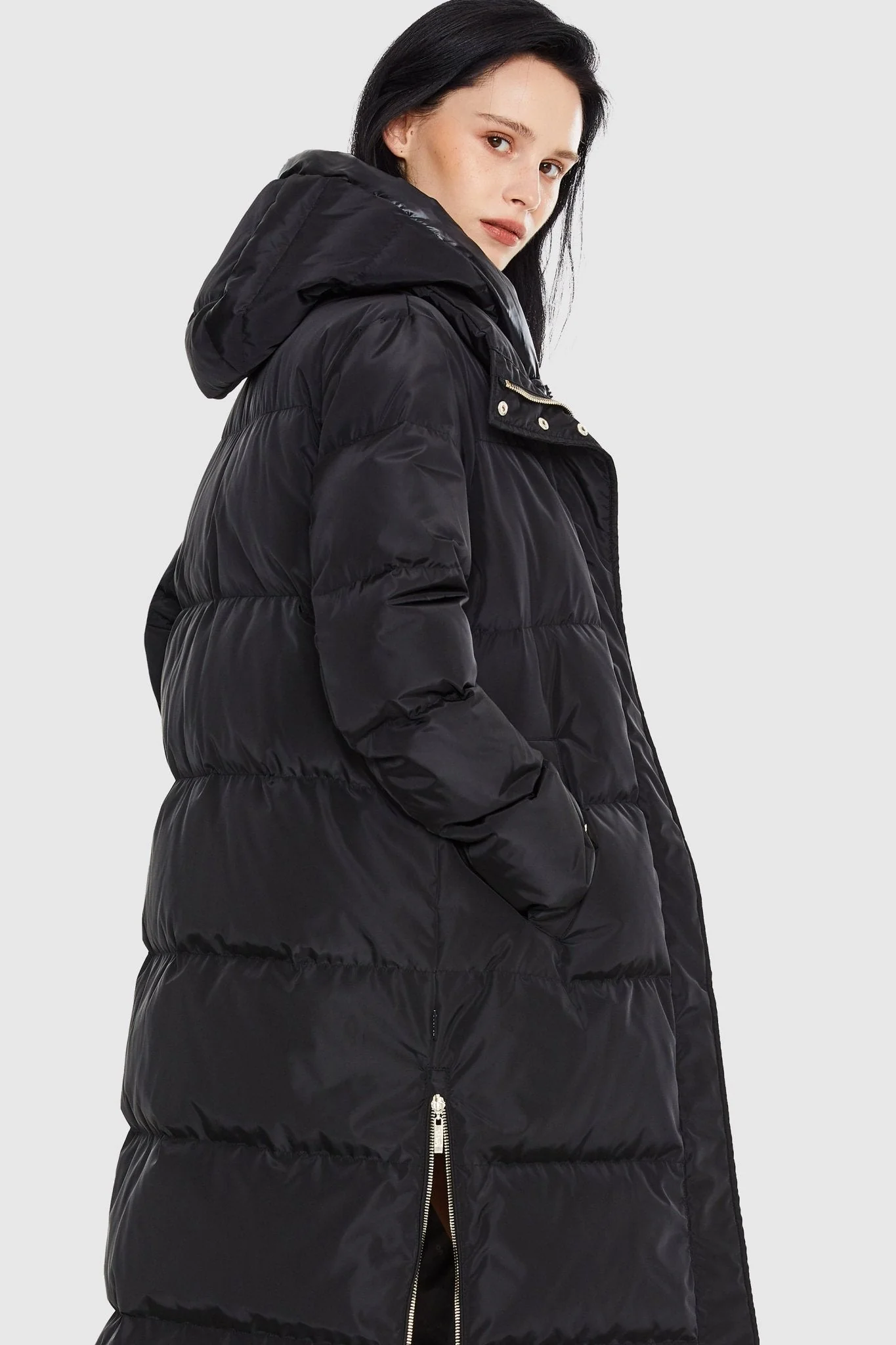 Long Maxi Puffer Thickened Down Jacket - Image 11