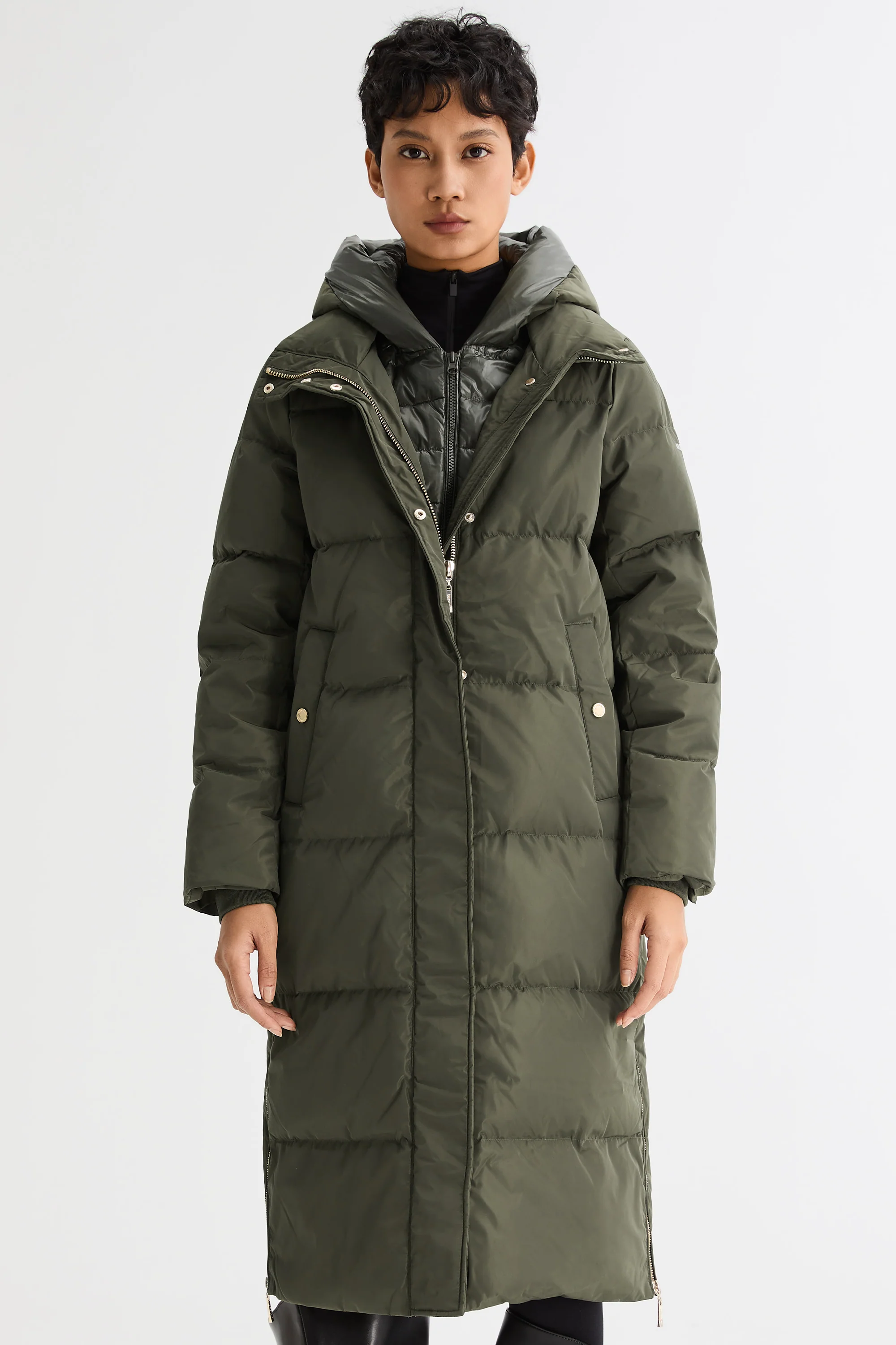 Long Maxi Puffer Thickened Down Jacket - Image 13