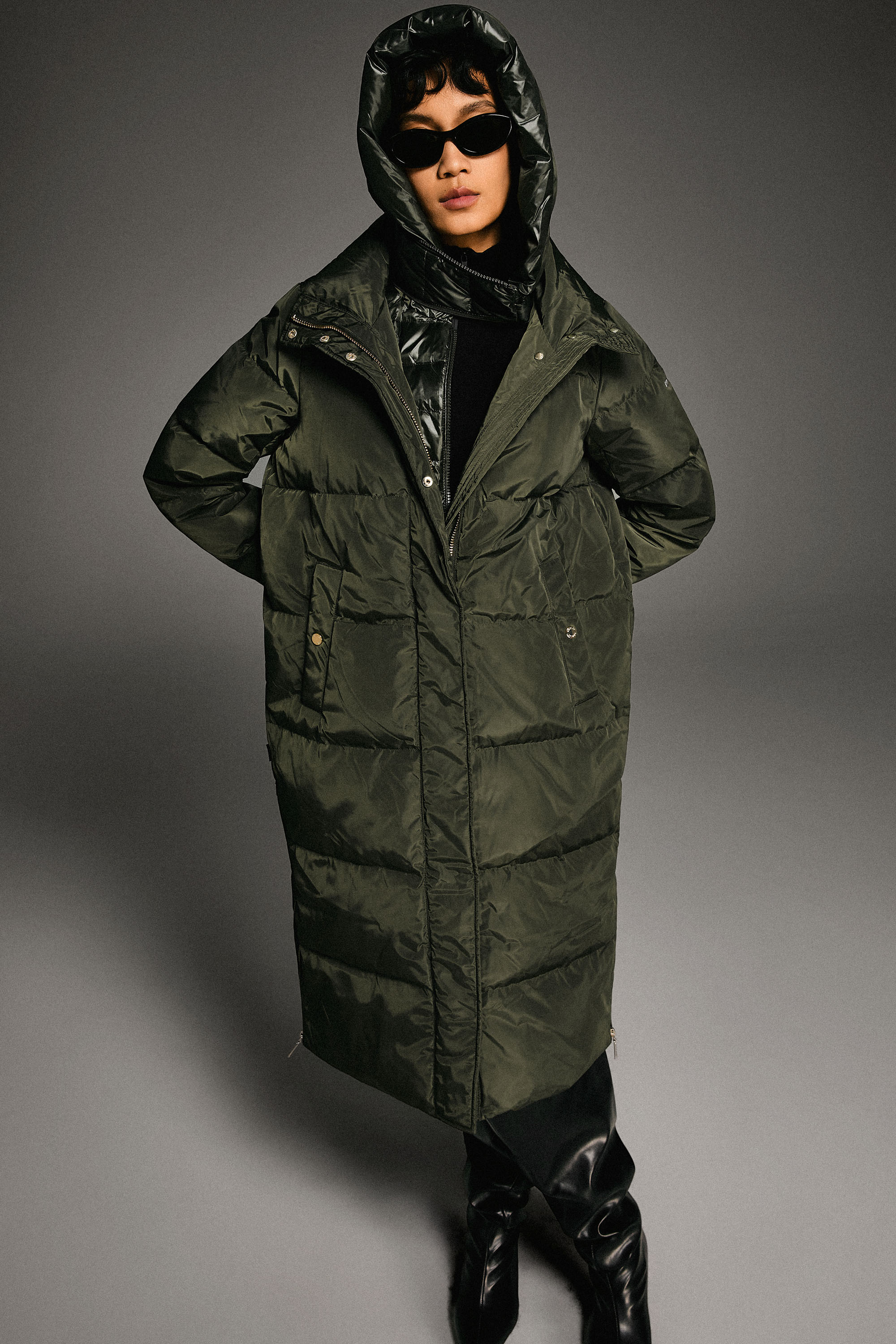 Long Maxi Puffer Thickened Down Jacket - Image 21