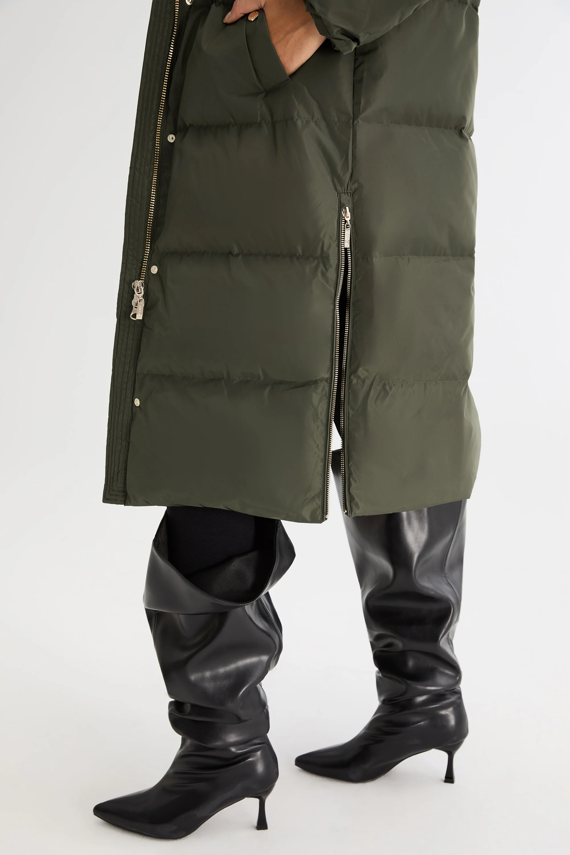 Long Maxi Puffer Thickened Down Jacket - Image 23
