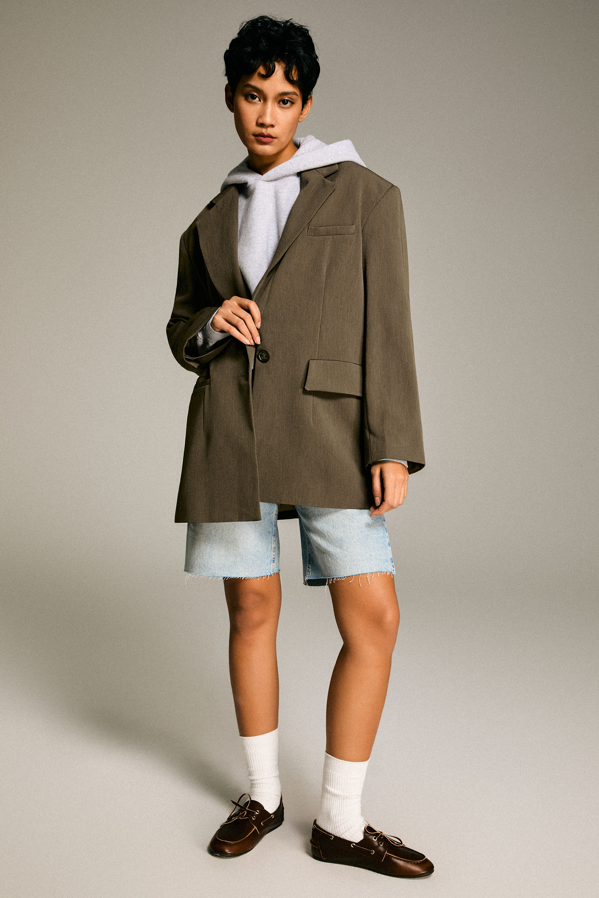 Oversized Office Blazer - Image 7