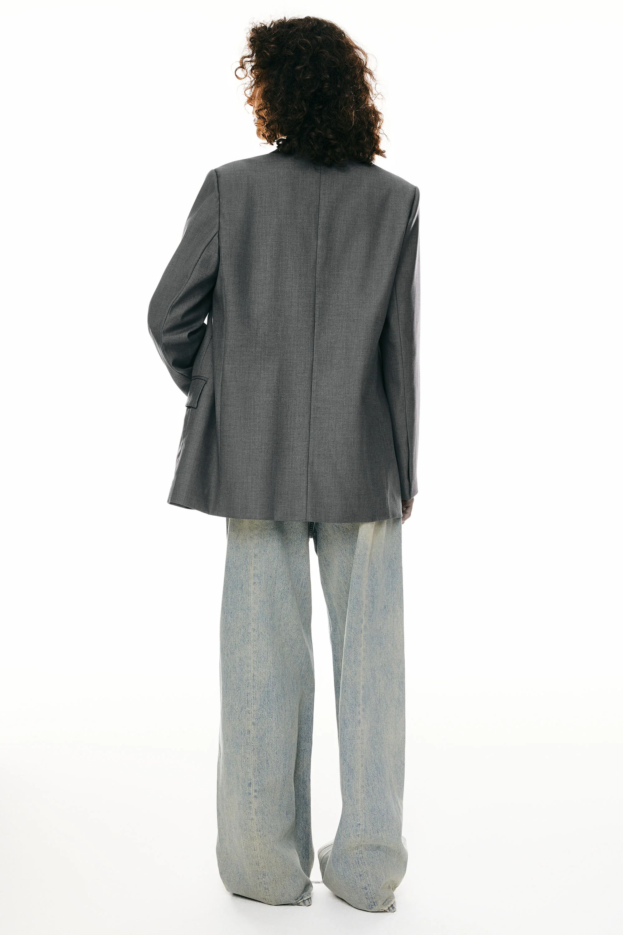Long Sleeve Work Blazer Casual Business - Image 3