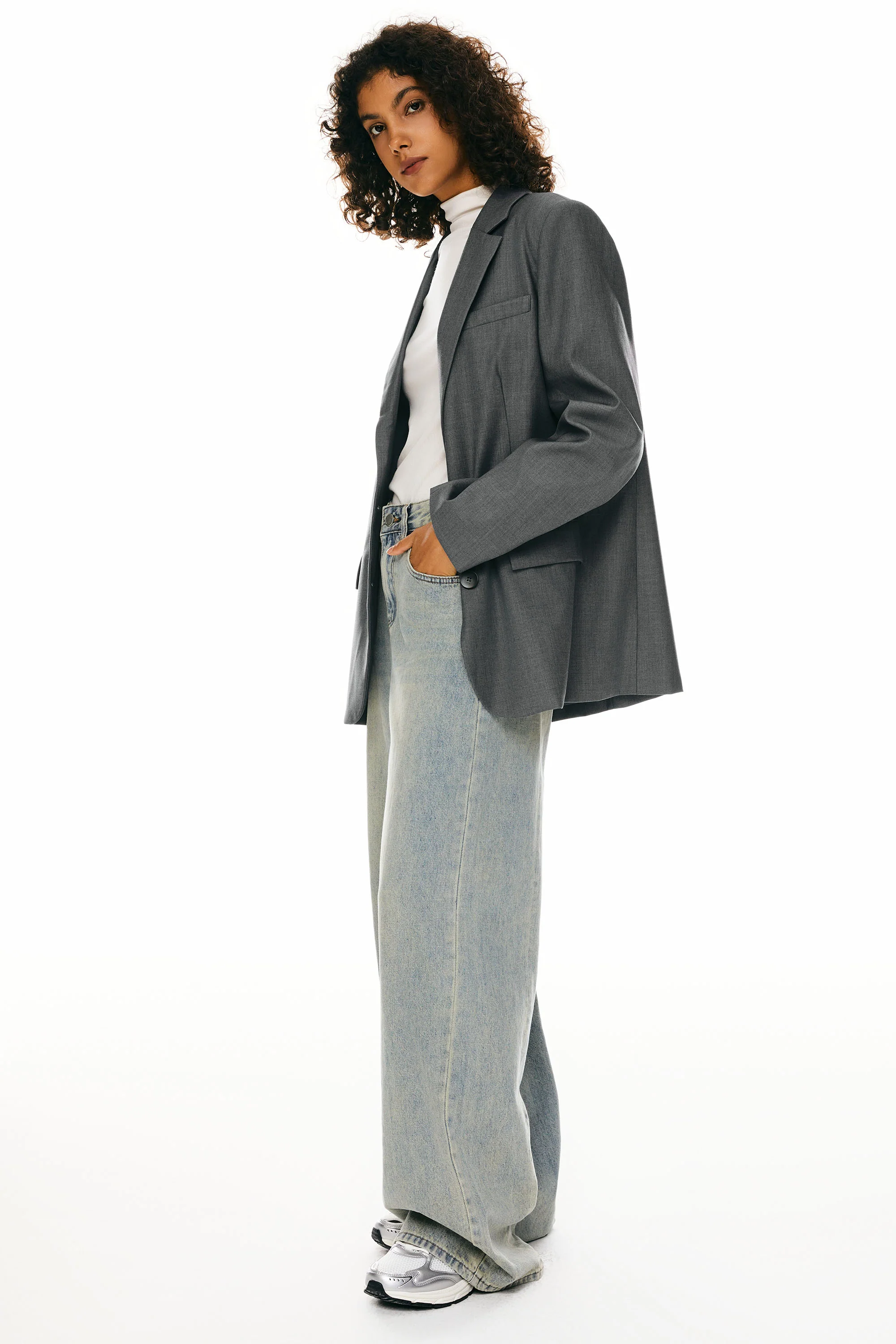 Long Sleeve Work Blazer Casual Business - Image 4