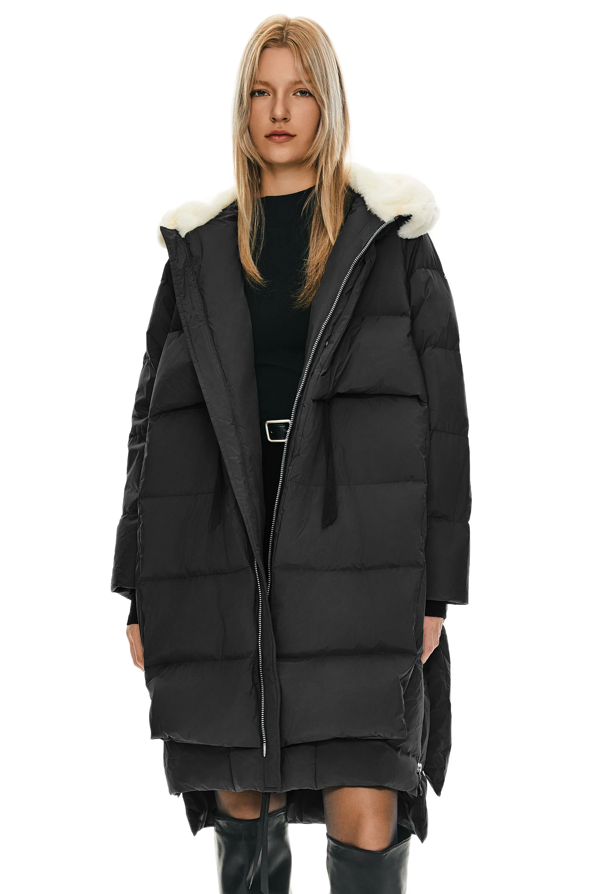 092 Universe® Long Winter Down Puffer Jacket - Image 13
