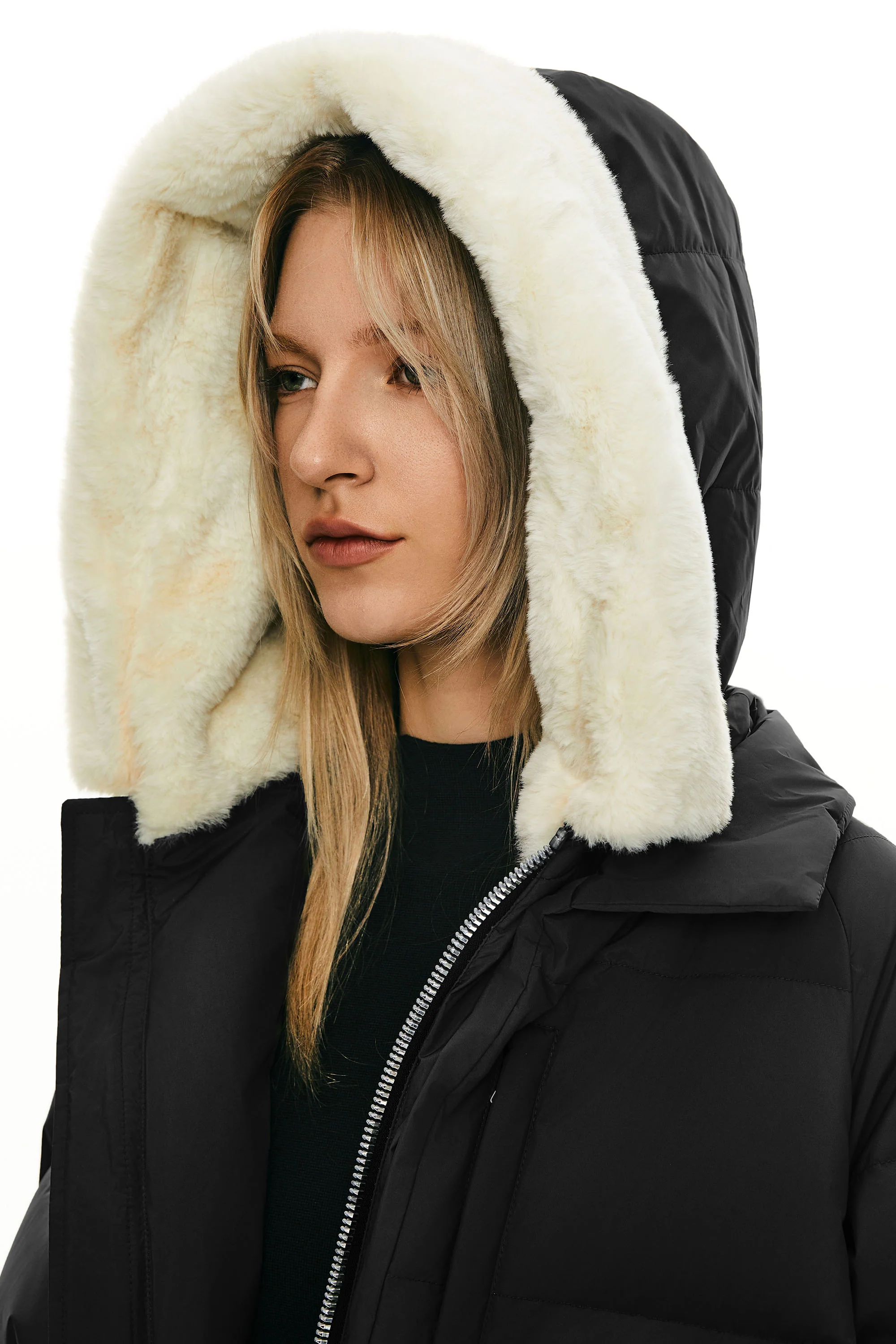 092 Universe® Long Winter Down Puffer Jacket - Image 18